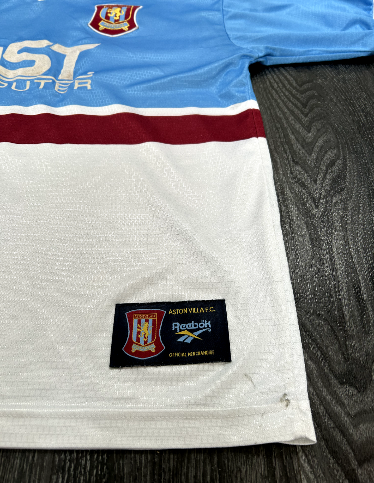 Original Authentic Reebok Aston Villa 1997/1998 Away Shirt Mens Large5