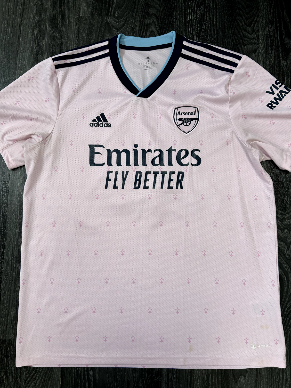 Authentic Adidas Arsenal 2022/2023 Third Shirt Zinchenko 35 Mens Extra Large1