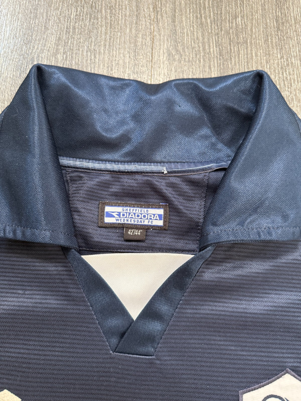 Diadora Sheffield Wednesday 2002/2003 Long Sleeve Away Shirt Mens large2