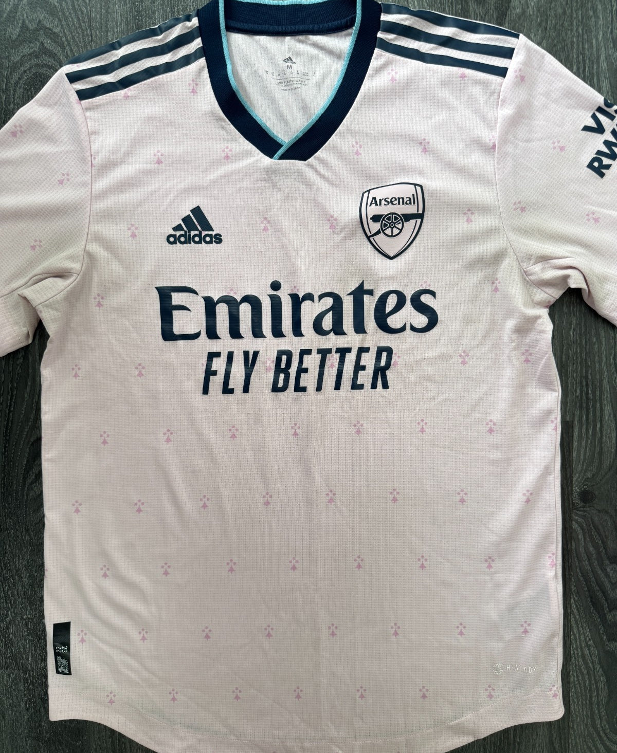 PLAYER ISSUE Original Adidas Arsenal 2022/2023 Third Shirt Mens Medium1