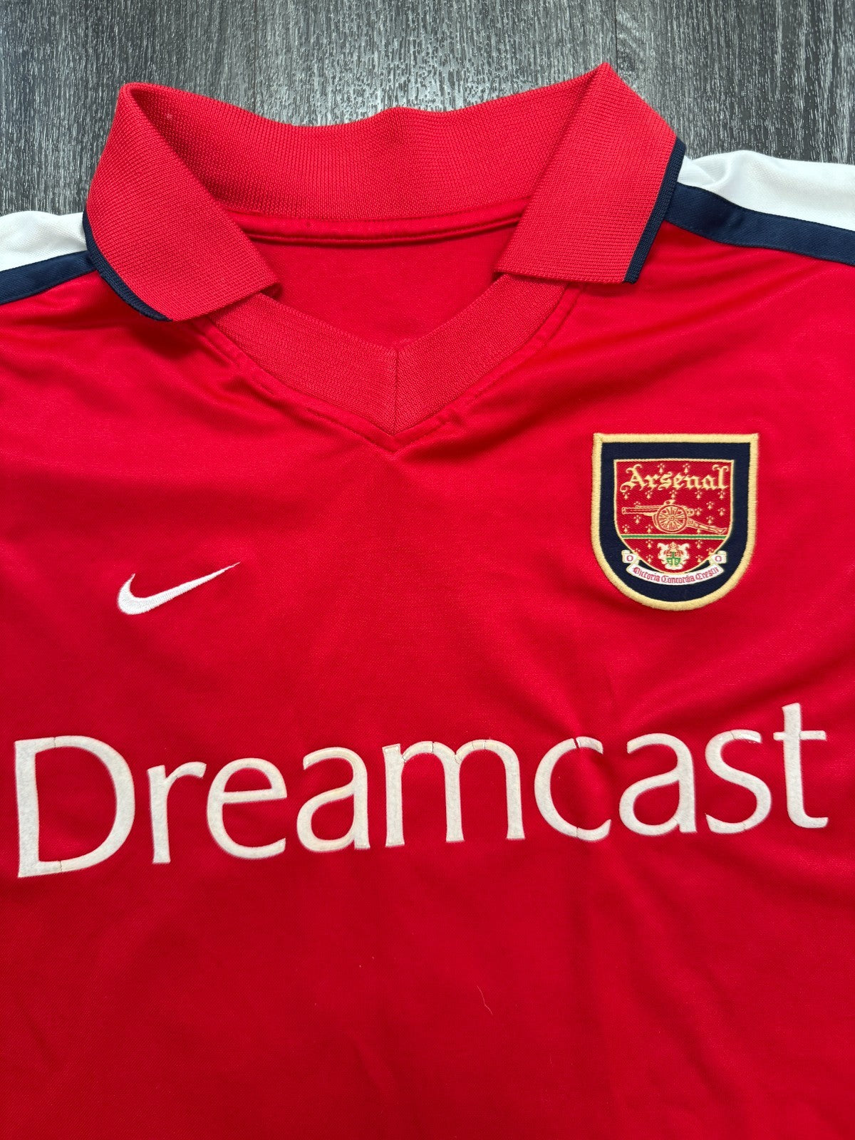 Original Nike Arsenal 2000/2001 Home Shirt MORRISON 14 Mens Large3