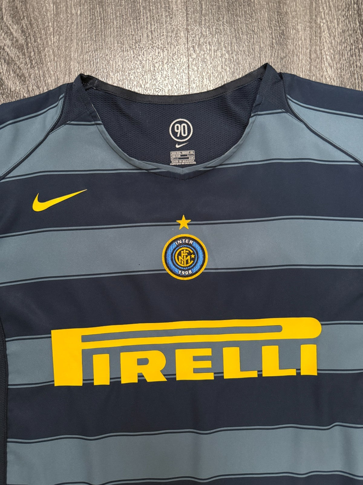 Original Nike Inter Milan 2004/2005 Third Shirt Mens XXL 2XL1