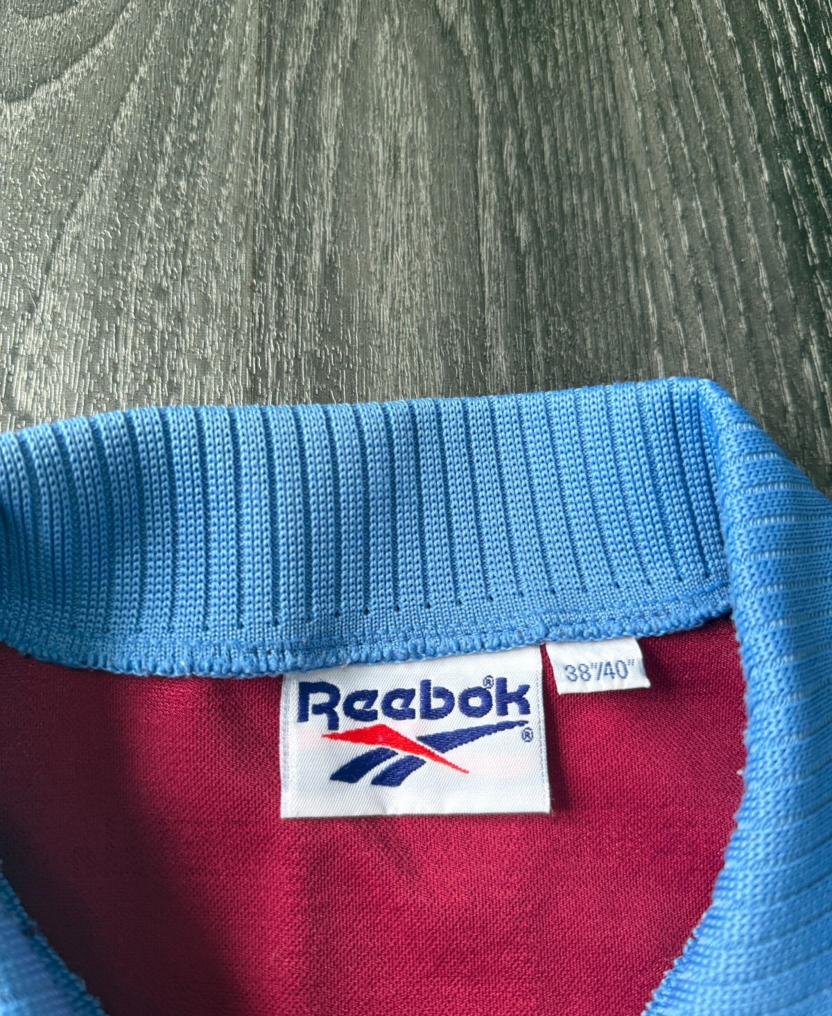 Original Authentic Reebok Aston Villa 1995/1996 Home Shirt Mens Medium2