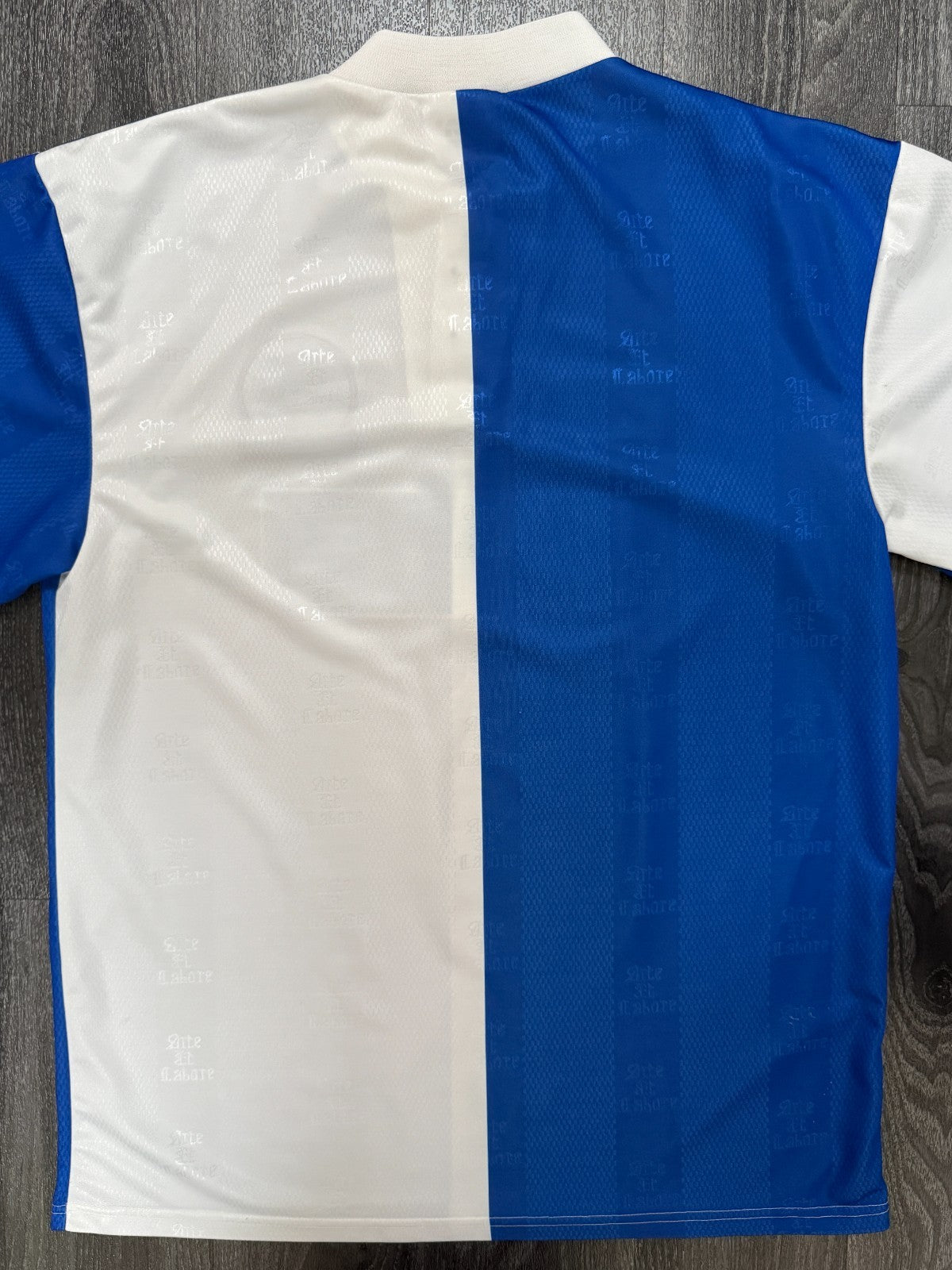 Original Asics Blackburn Rovers 1996/1997 Home Shirt Mens Extra Large XL8