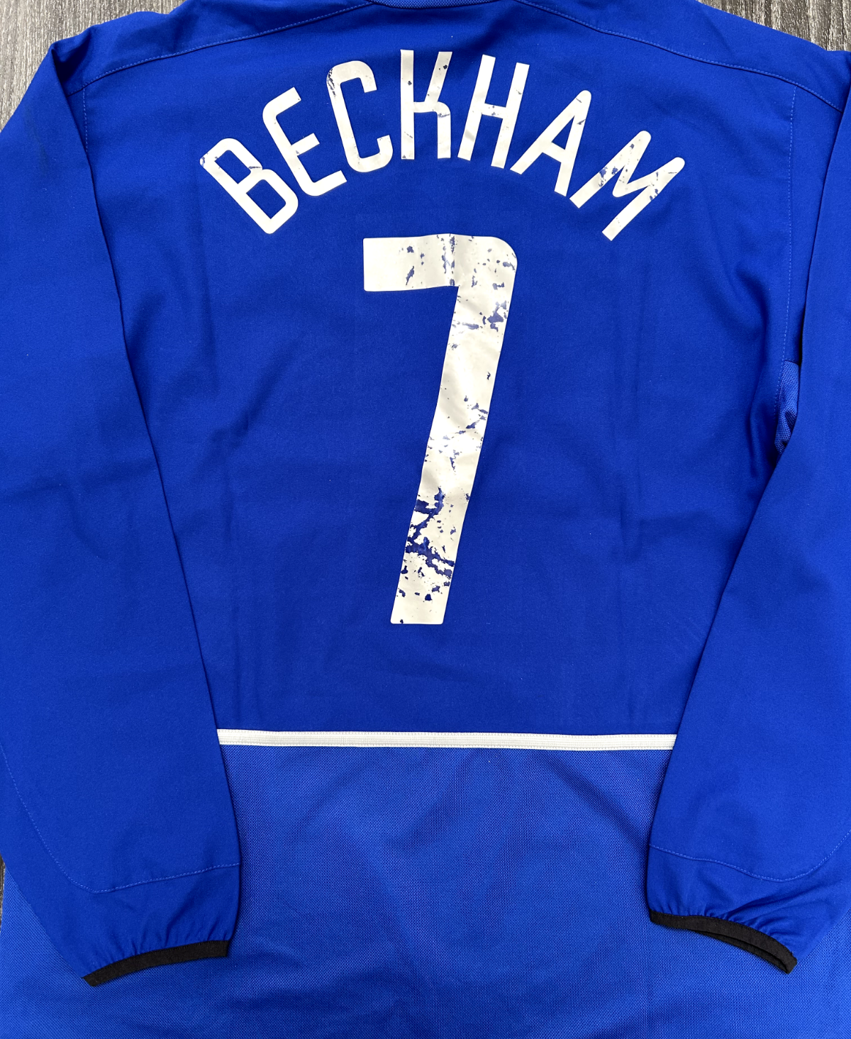 Nike Manchester United 2002/2003 Third Shirt Long Sleeve Beckham 7 Mens Large0