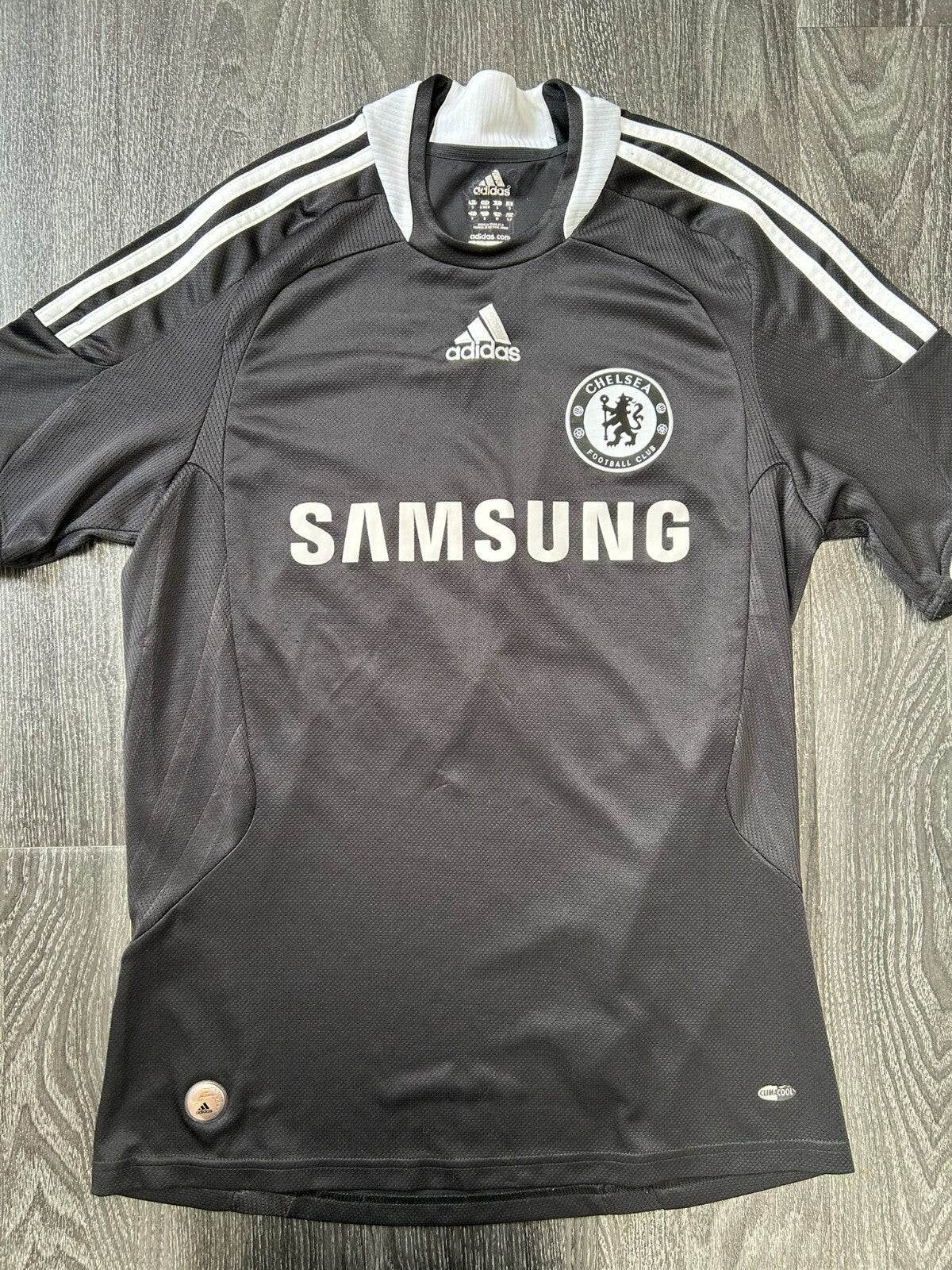 Original Authentic Adidas Chelsea 2008/2009 Away Deco 20 Shirt Mens Small1