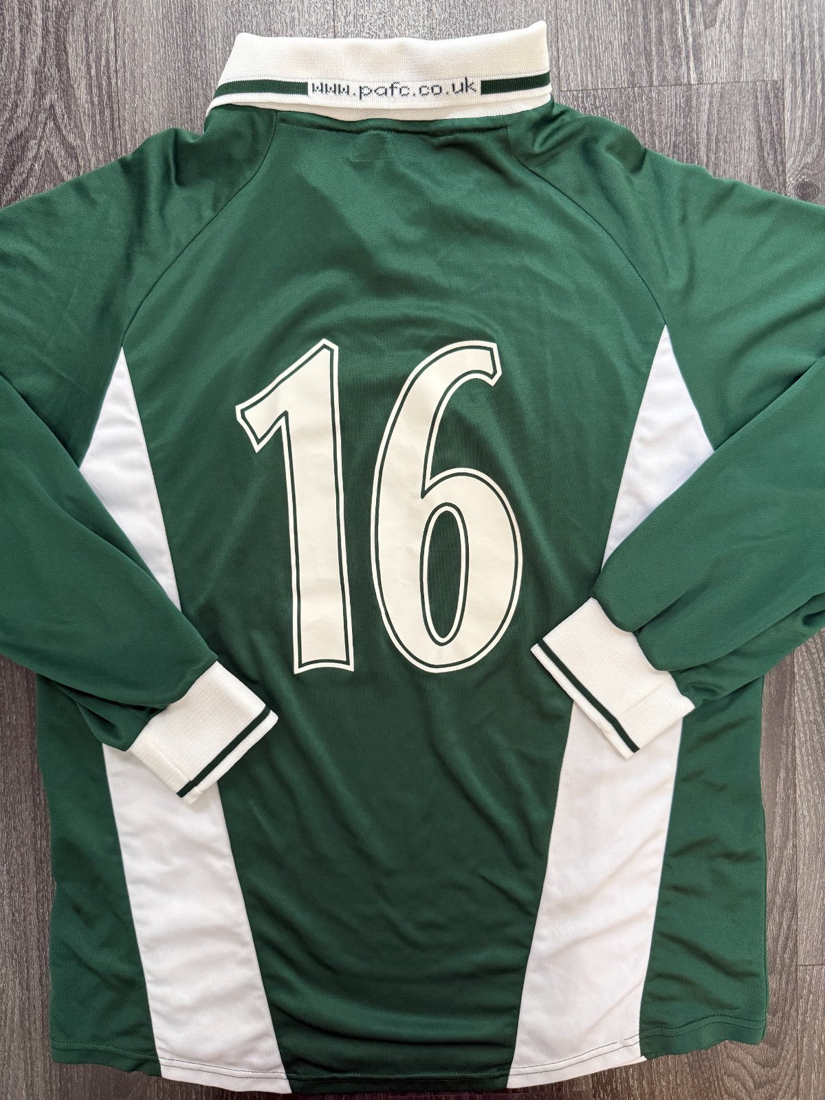 Original TFG Sports Plymouth Argyle 2003/2004 Long Sleeve Home Shirt Mens Medium8