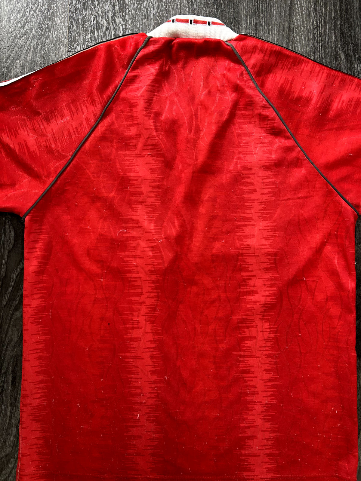 Original Authentic Adidas Manchester United 1990/1991 Home Shirt Mens Small11