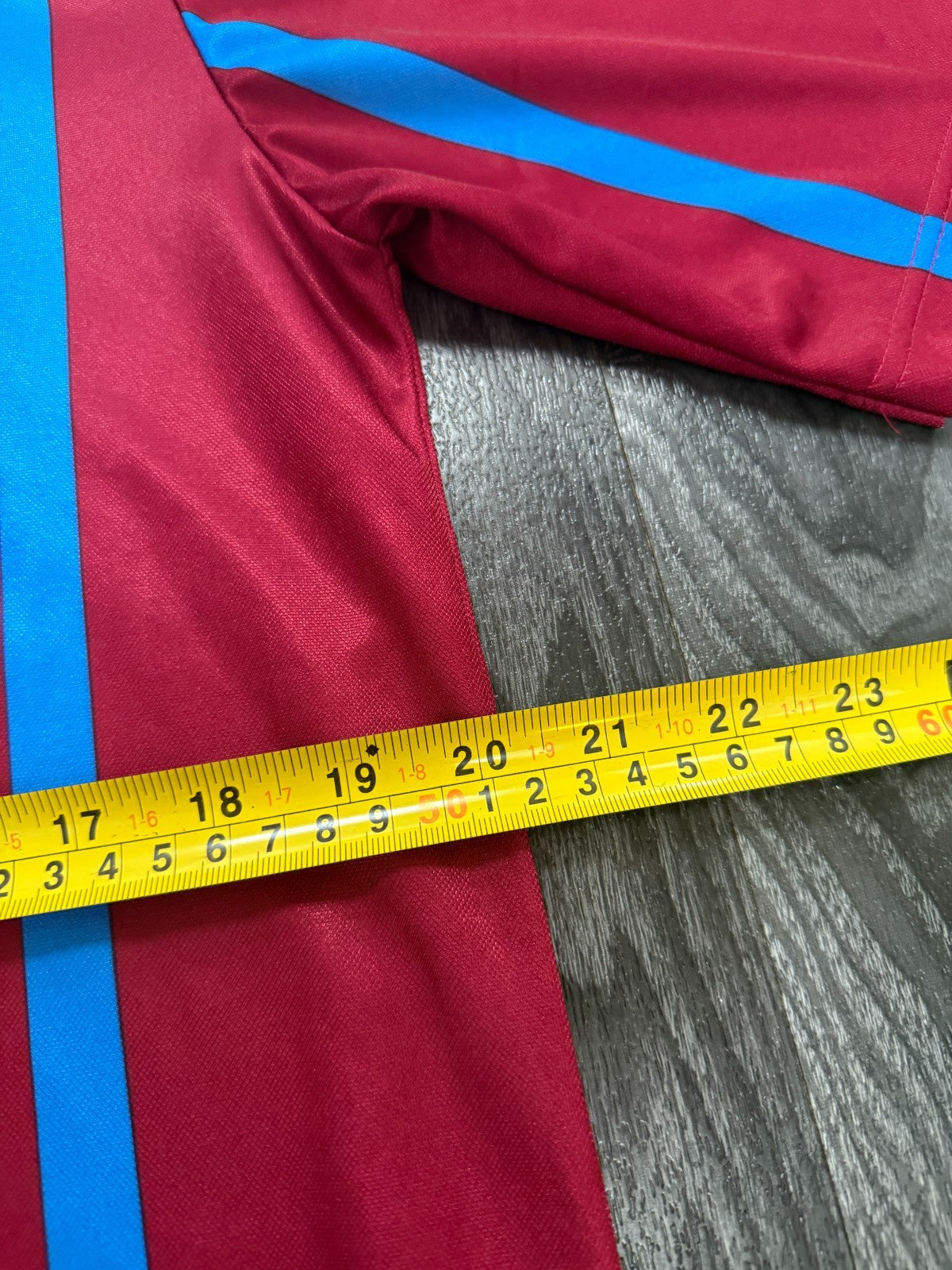 Original Authentic Asics Aston Villa 1993/1994 Home Shirt Mens Medium5