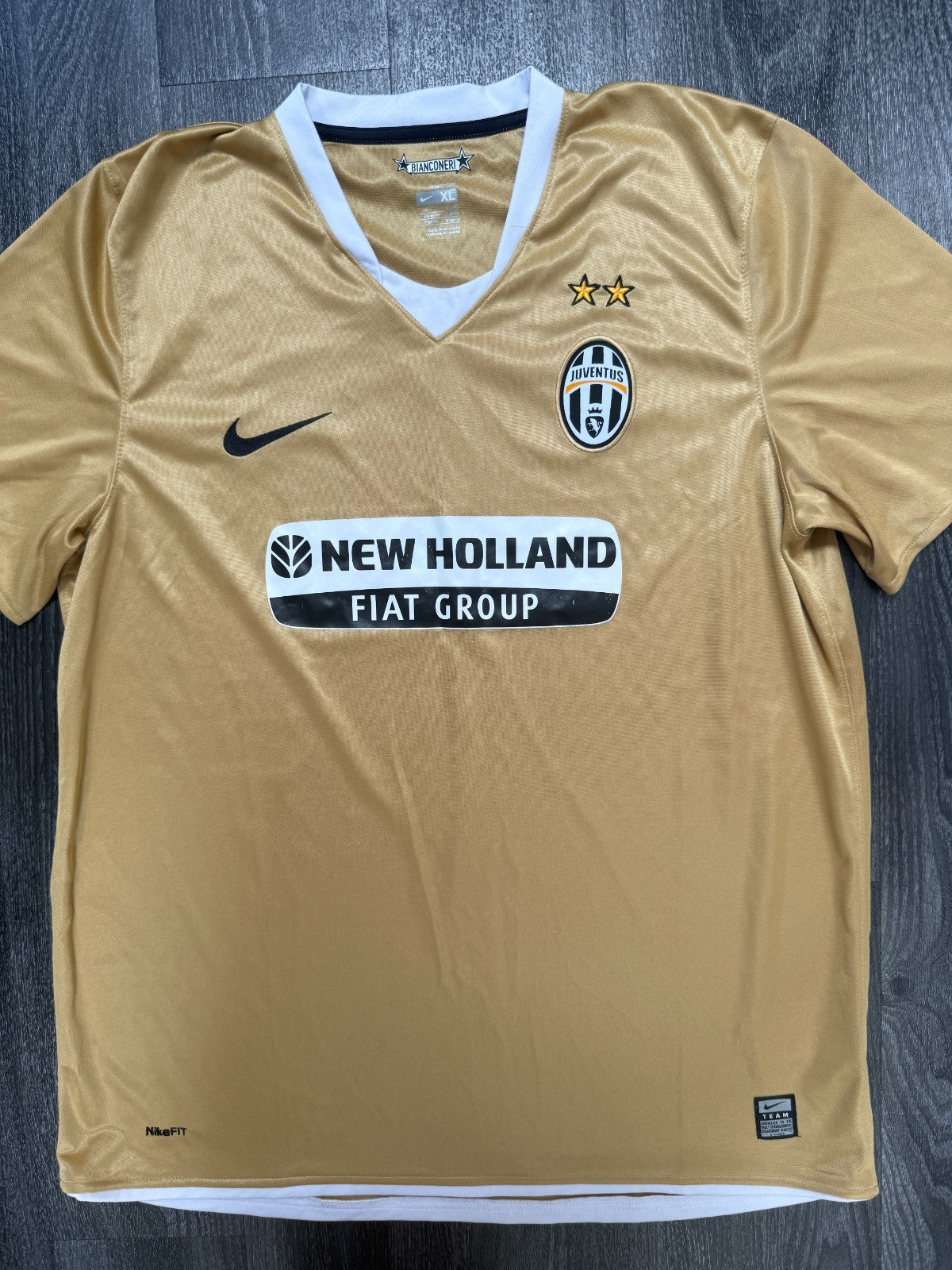 Original Authentic Nike Juventus 2008/2009 Away Shirt Mens Extra Large0
