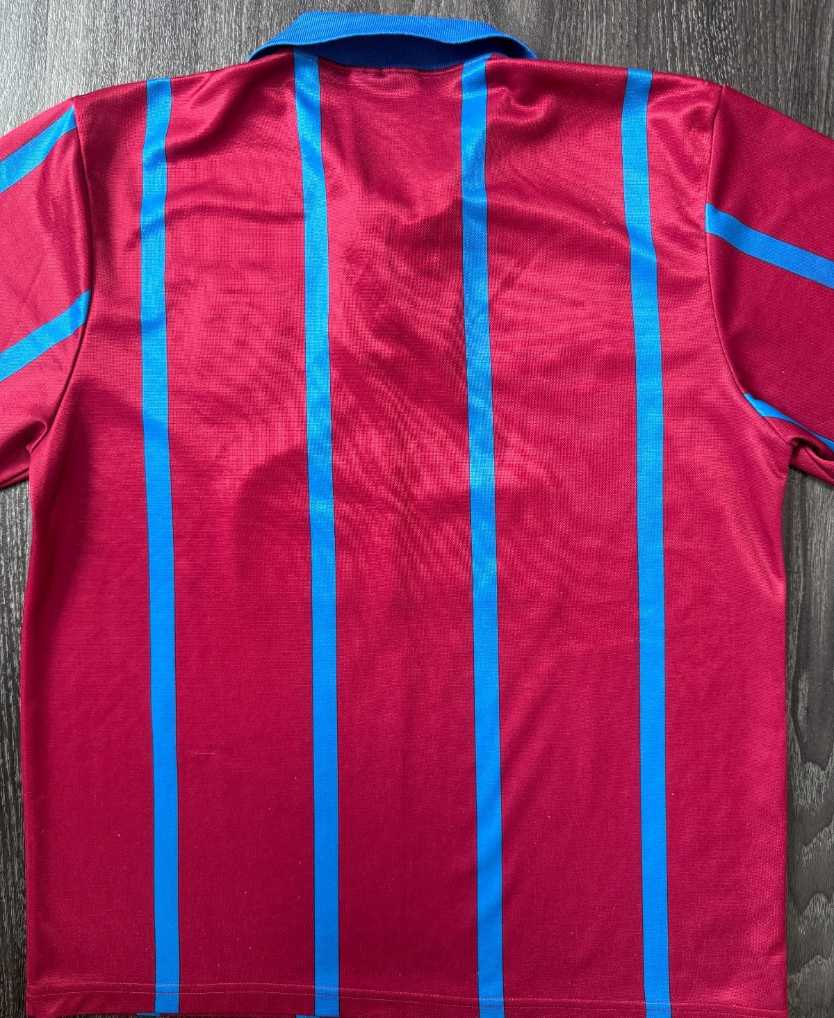 Original Authentic Asics Aston Villa 1993/1994 Home Shirt Mens Medium8