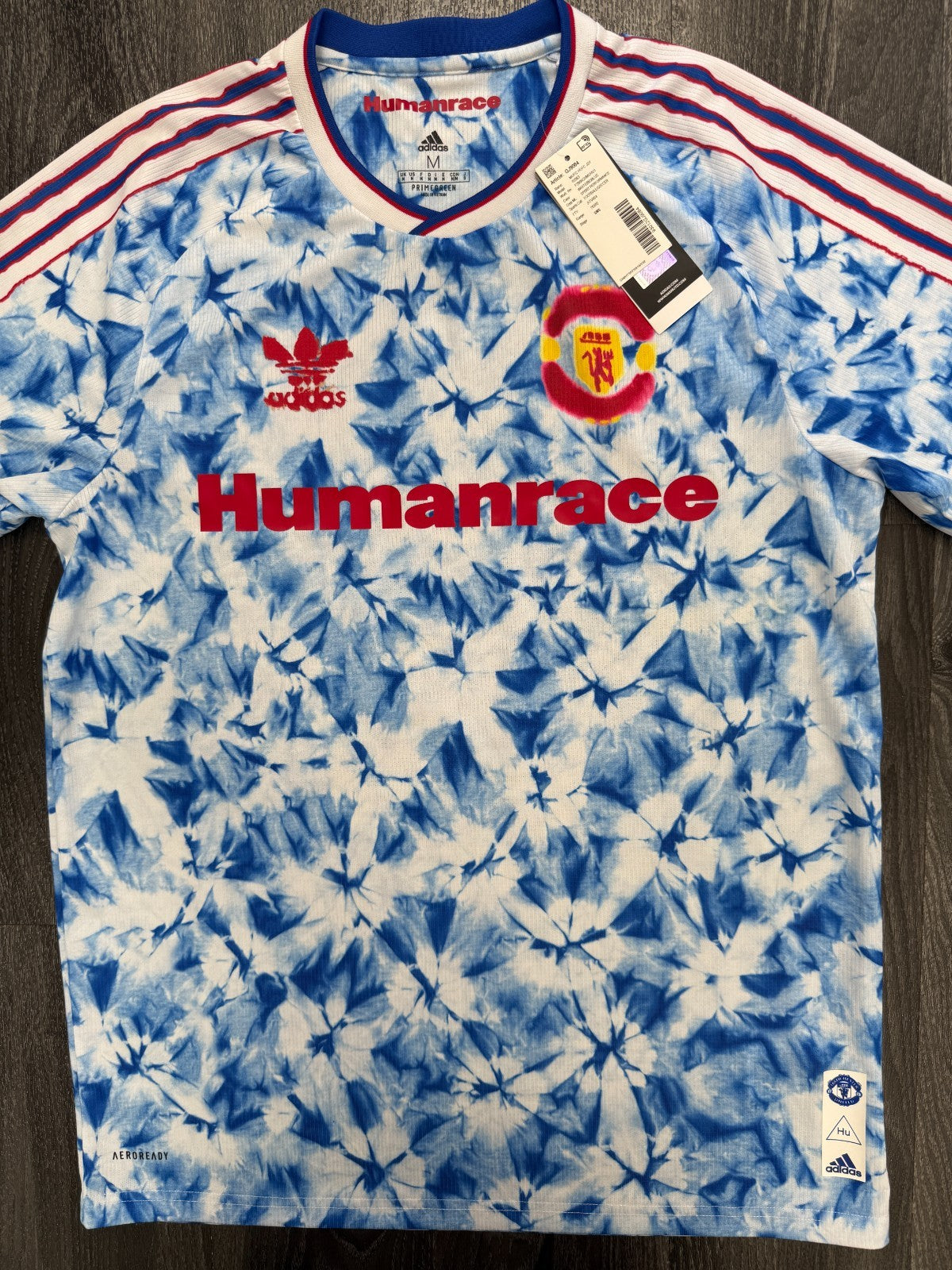 BNWT Adidas Manchester United 2020/2021 Humanrace Shirt Mens Medium0