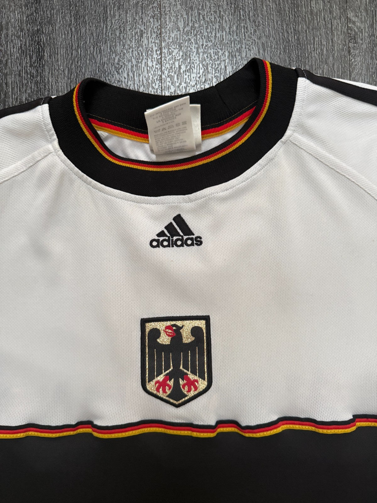 Original Adidas Germany 1998 Training Shirt Mens Large L1