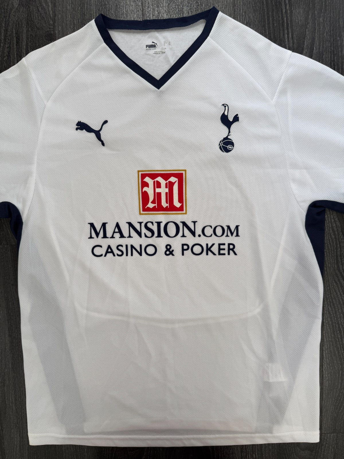 Original PUMA Tottenham Hotspur Spurs 2008/2009 Home Shirt Mens Large0