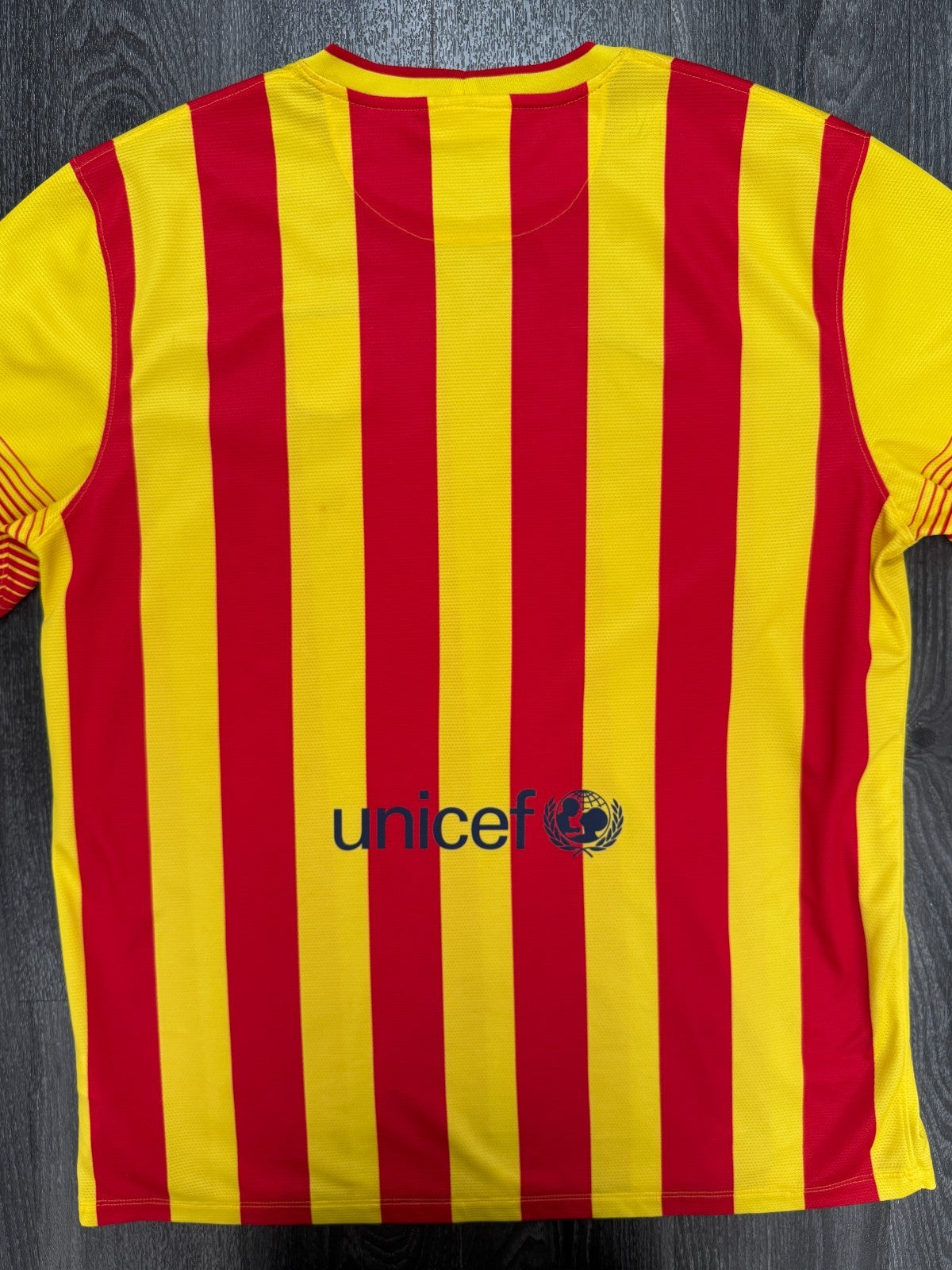Original Nike Barcelona 2013/2014 Away Shirt Mens Extra Large XL6
