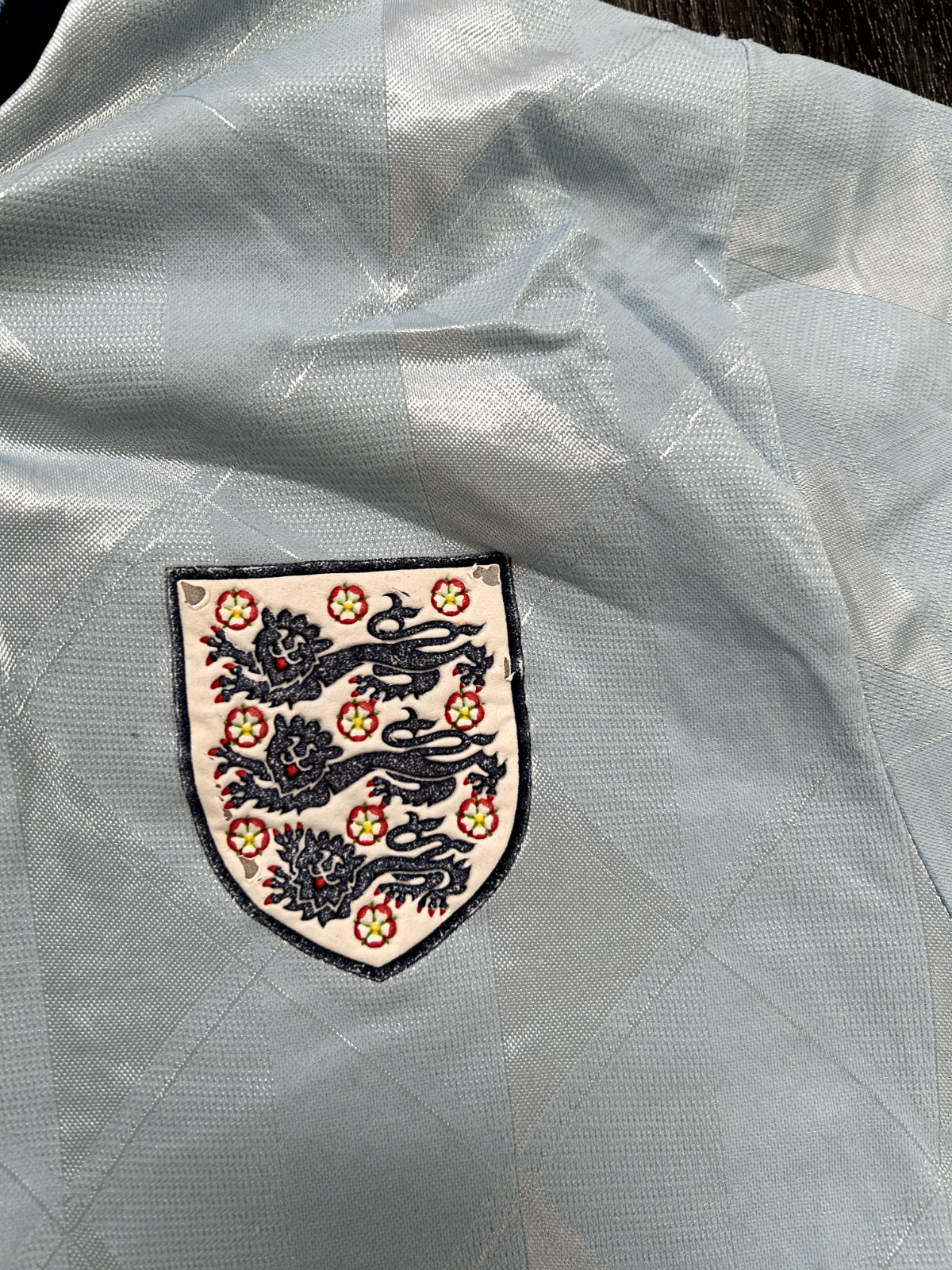 Original Authentic Umbro England 1988 Third Shirt Medium Mens2