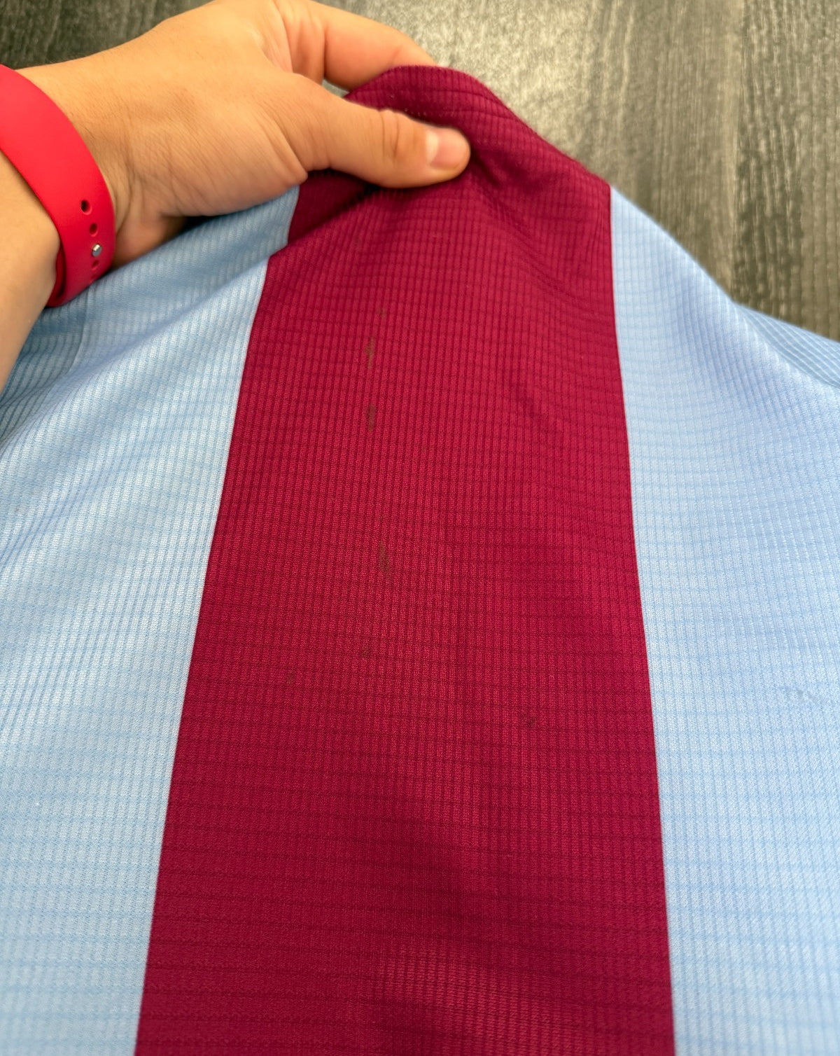 Original Authentic Reebok Aston Villa 1999/2000 Home Shirt Mens Large6