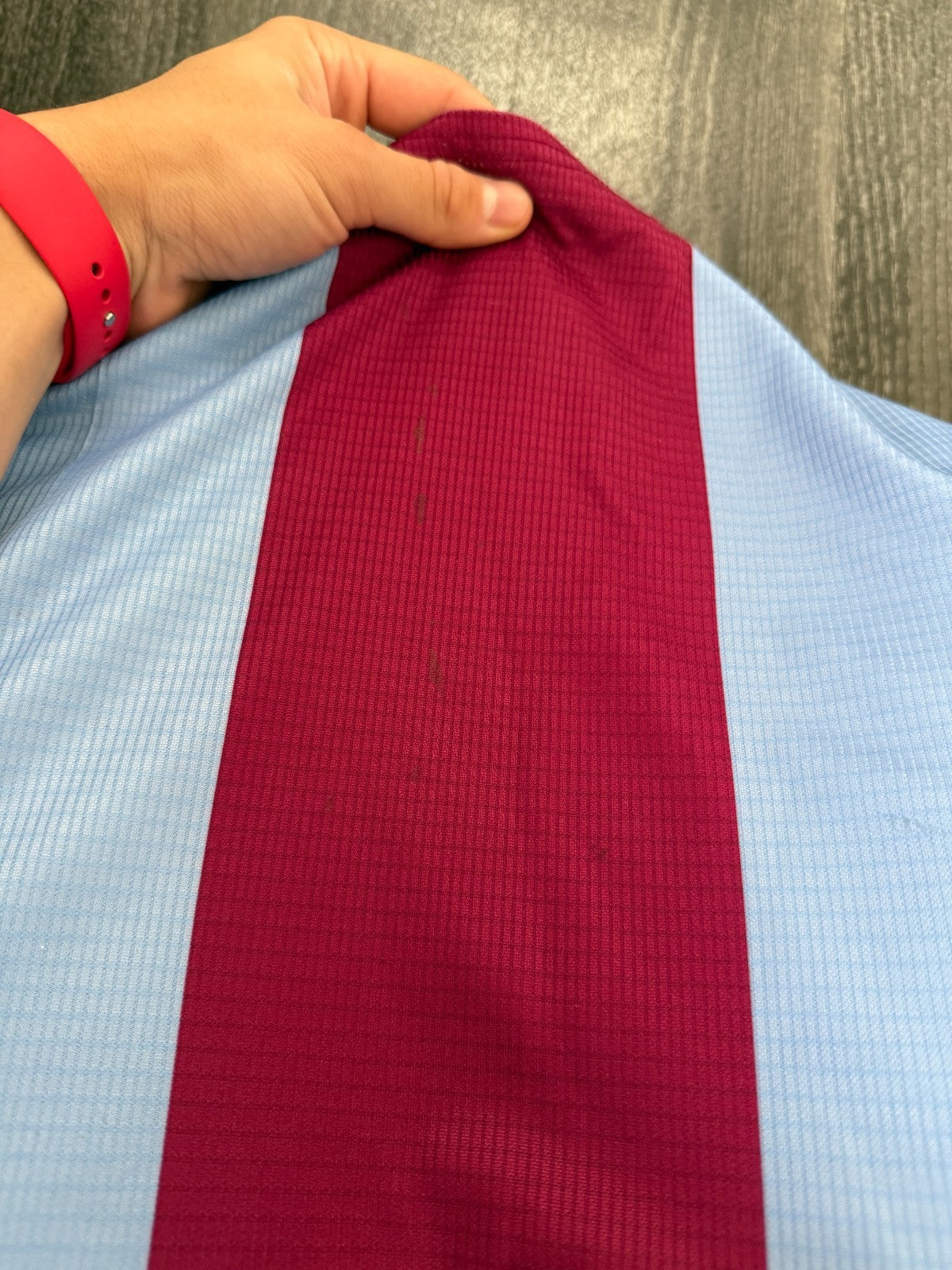 Original Authentic Reebok Aston Villa 1999/2000 Home Shirt Mens Large6