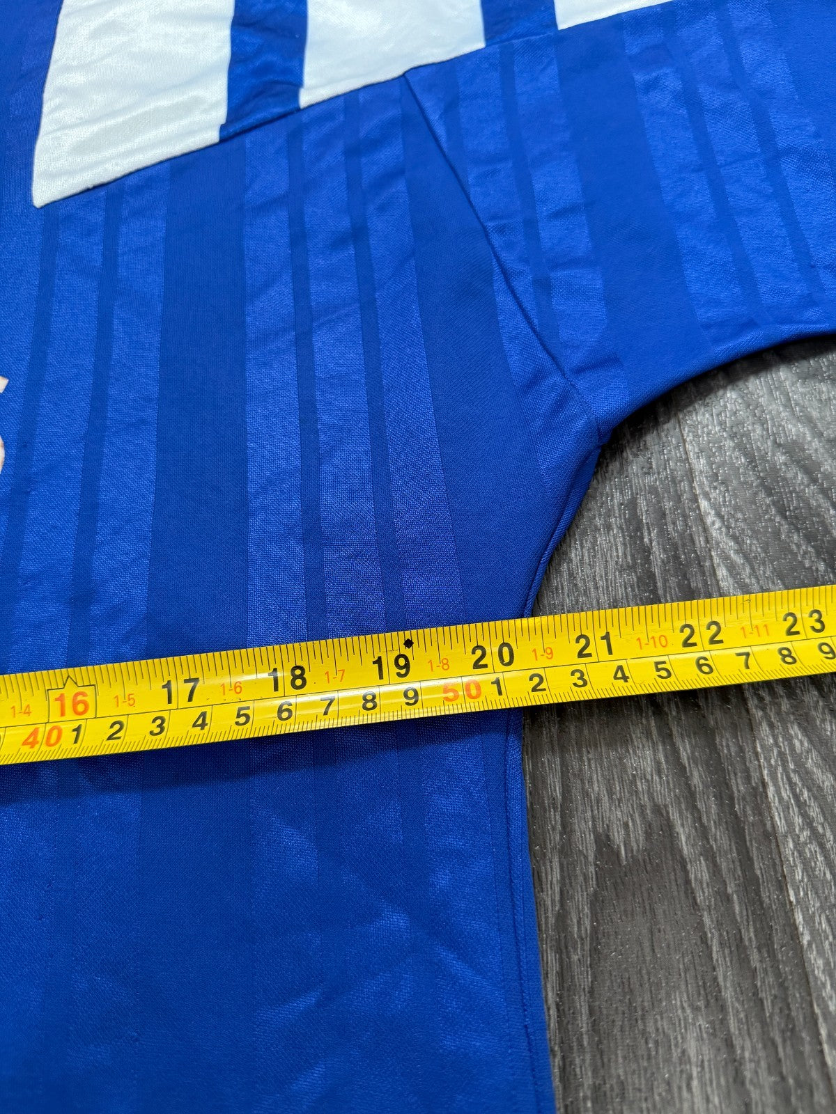 Original Authentic Adidas Rangers 1992/1993 Home Shirt Mens Large5