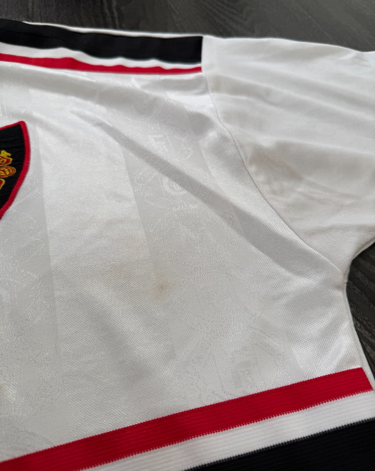 Original Authentic Umbro Manchester United 1997/1998 Away Shirt Mens XXL 2XL4