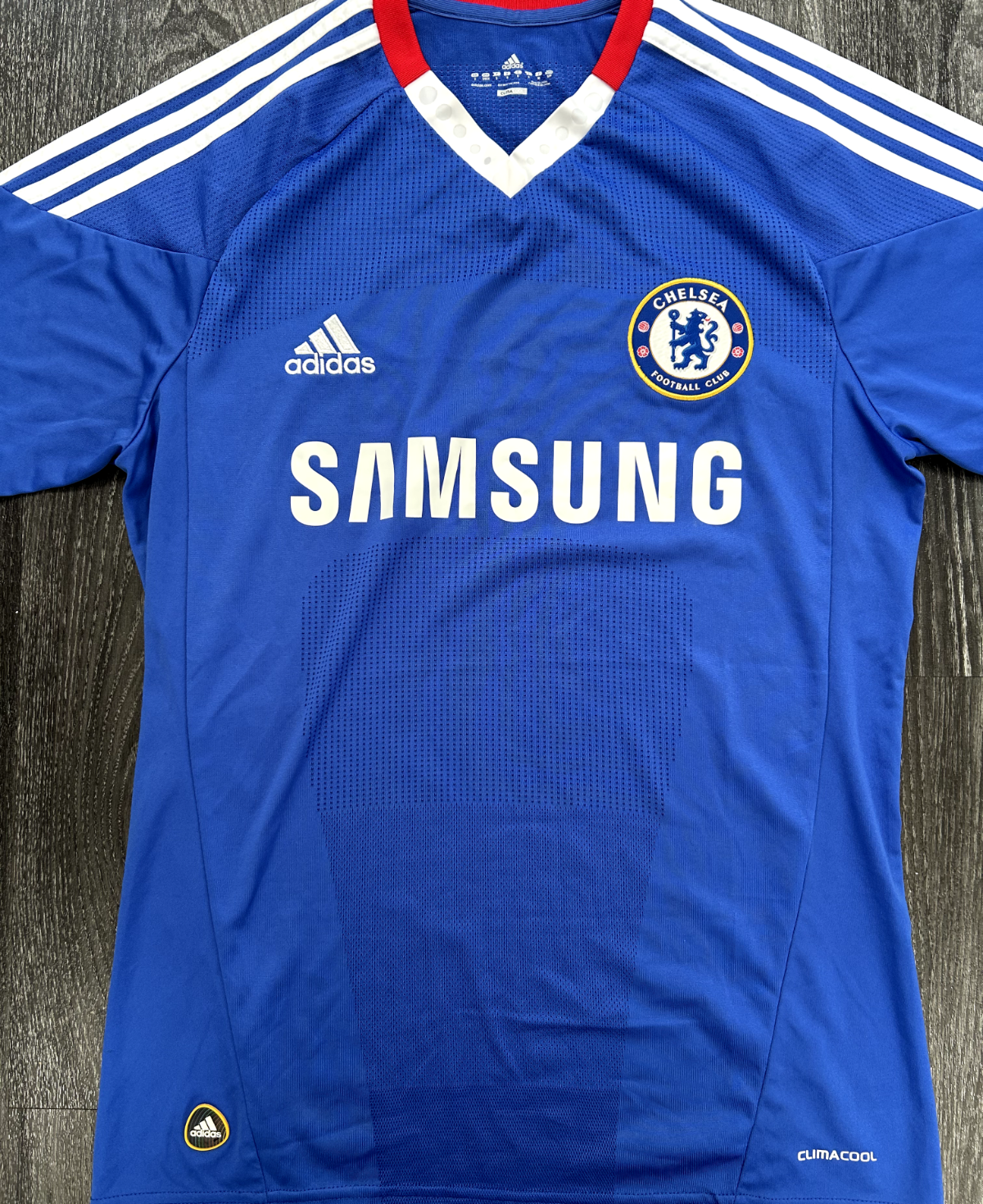 Original Authentic Adidas Chelsea 2010/2011 Home Shirt Mens Small0