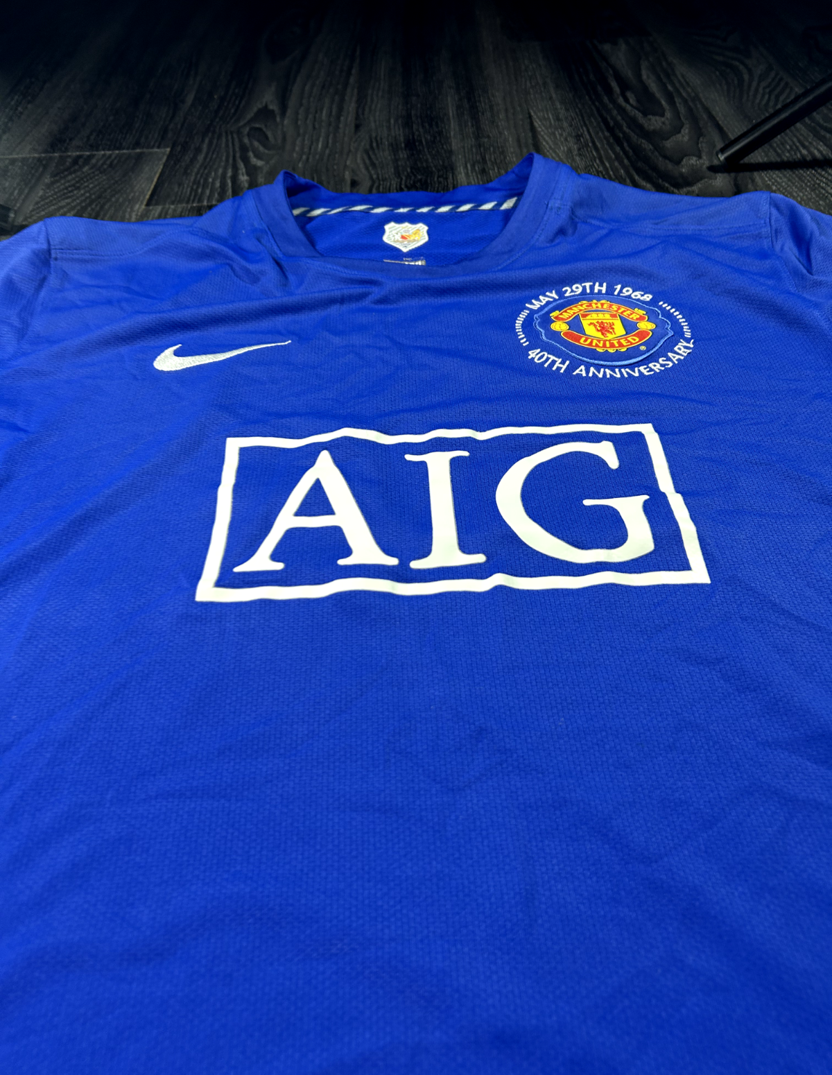 Original Authentic Nike Manchester United 2008/2009 Third Shirt Mens XXL 2XL5