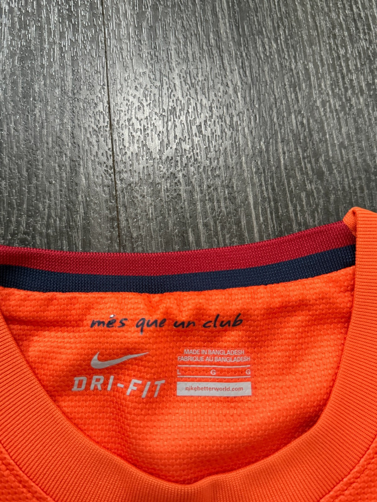 Original Authentic Nike Barcelona 2012/2013 Away Shirt Mens Large2