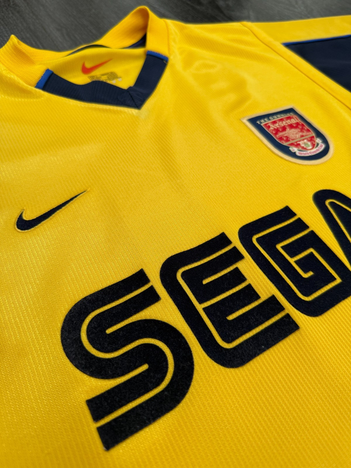 Original Nike Arsenal 1999/2000 Away Shirt Mens Large L3