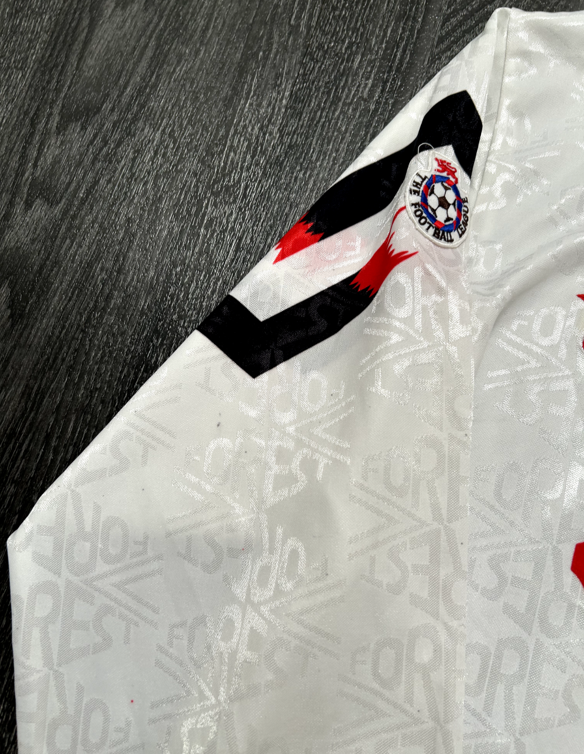 Authentic Umbro Nottingham Forest 1991/1992 Away Shirt Long Sleeve Mens Large2