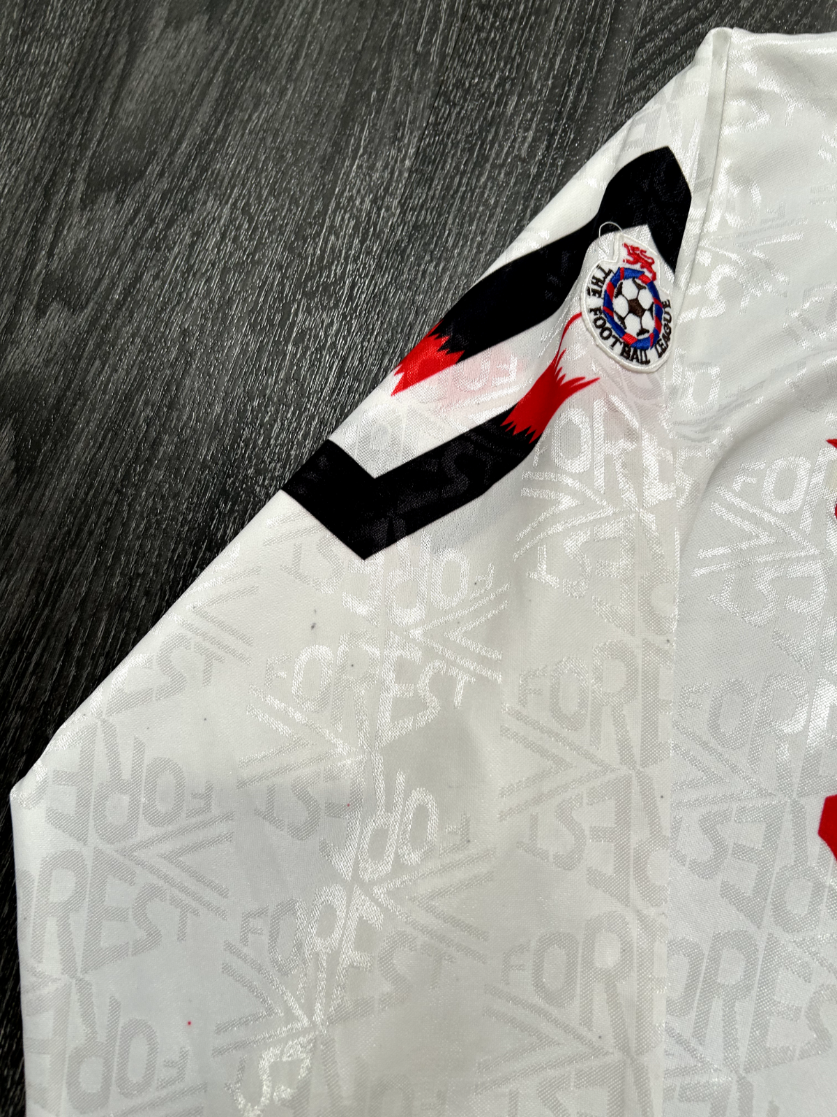 Authentic Umbro Nottingham Forest 1991/1992 Away Shirt Long Sleeve Mens Large2