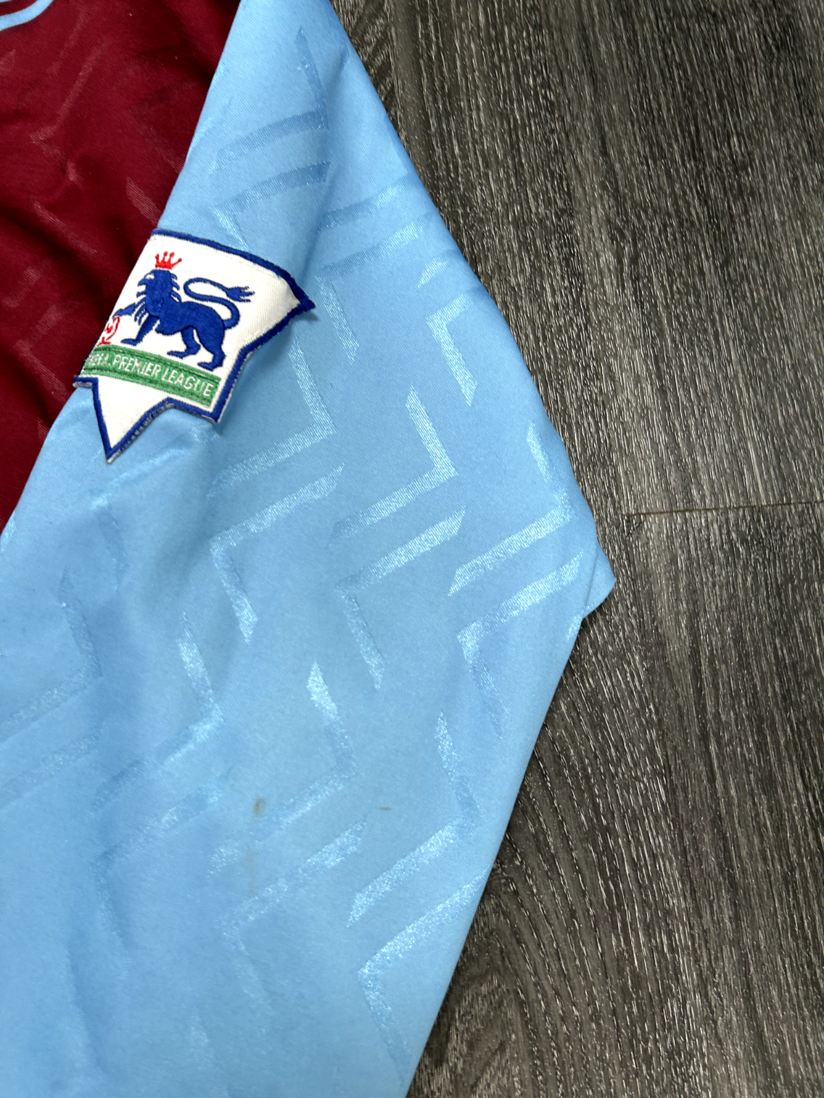 Authentic Pony West Ham United 1993/1994 Home Shirt Long Sleeve Rush 284