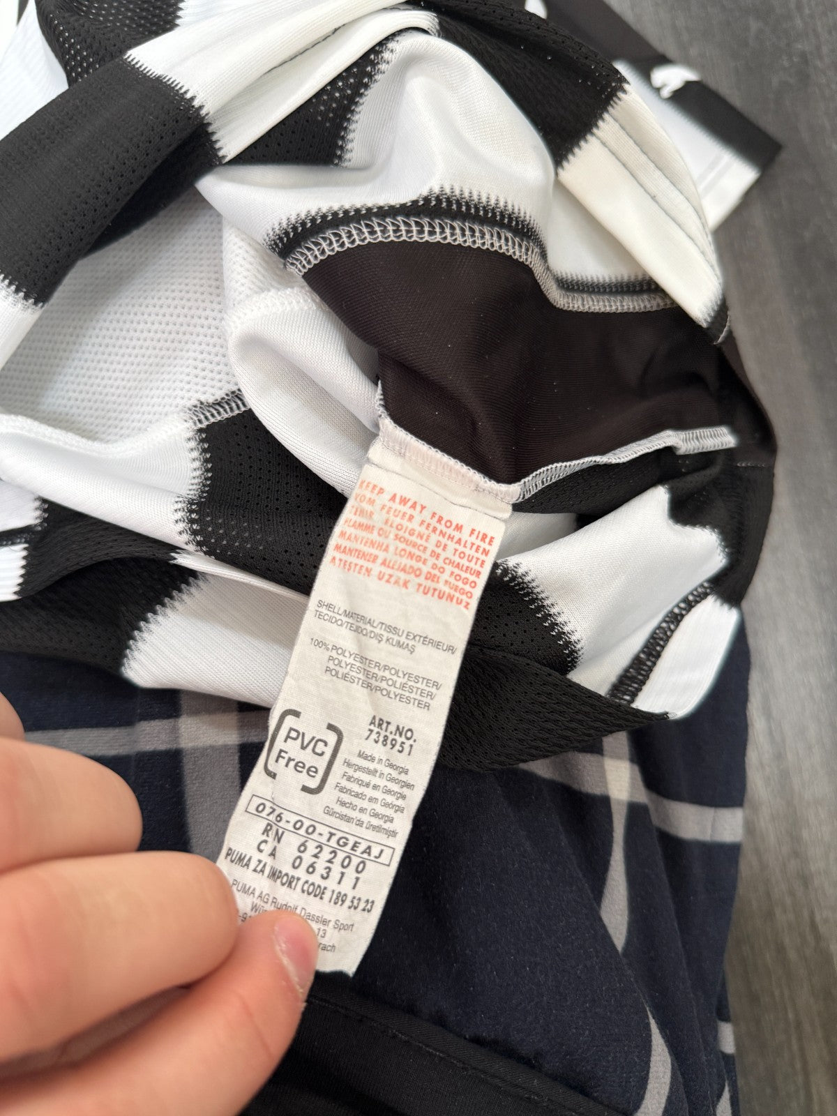 Original Puma Newcastle United 2010/2011 Home Shirt Mens Medium8