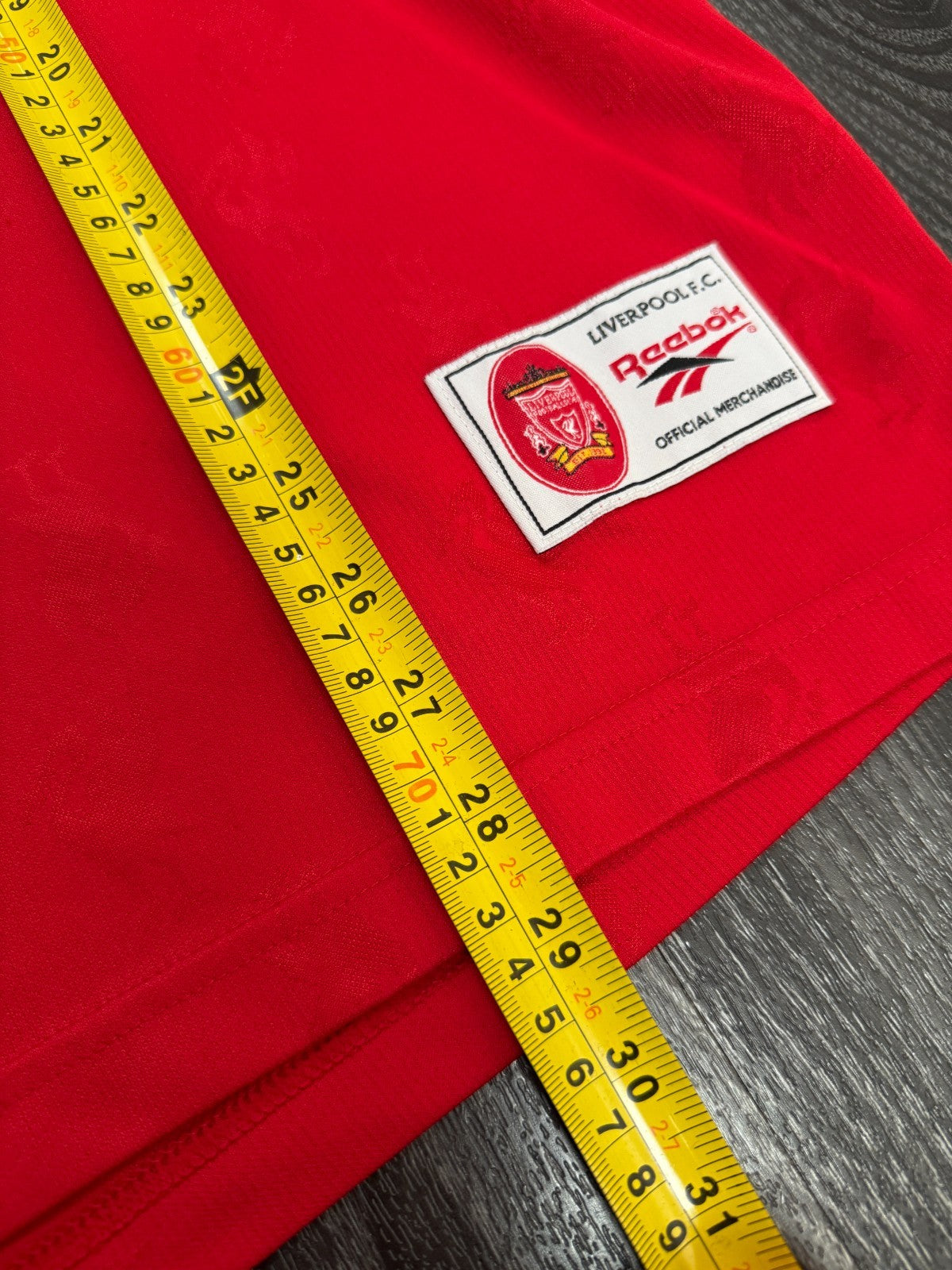 Original Reebok Liverpool 1996/1997 Home Shirt Mens XXL 2XL5
