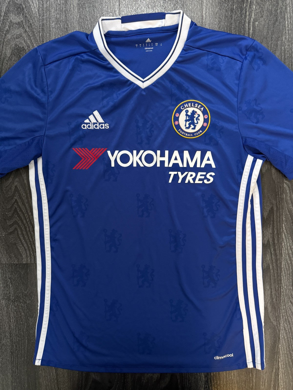 Original Adidas Chelsea 2016/2017 Home Shirt Mens Small0