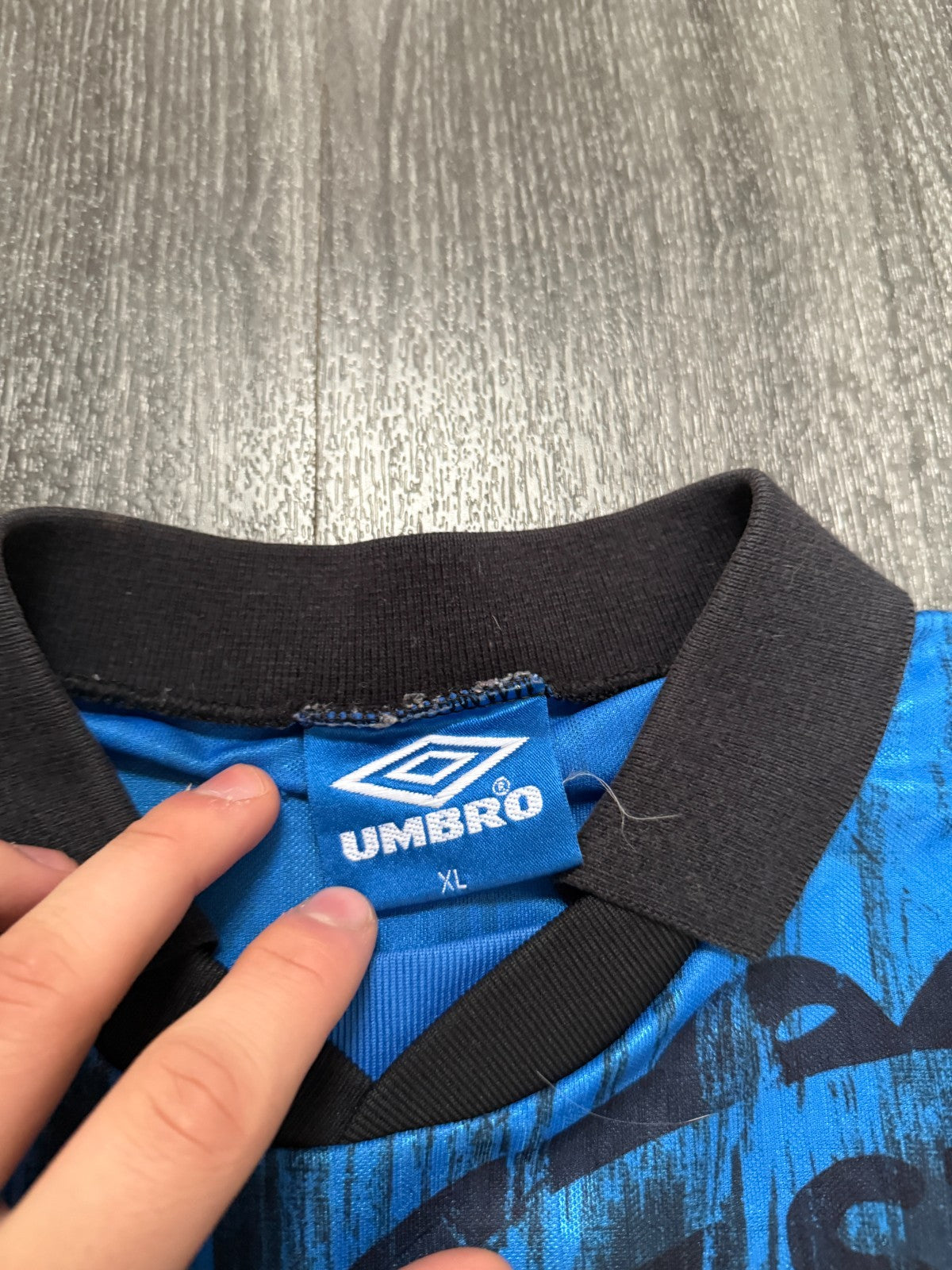 Original Umbro Manchester United 1992/1993 Away Shirt Mens Extra Large XL2