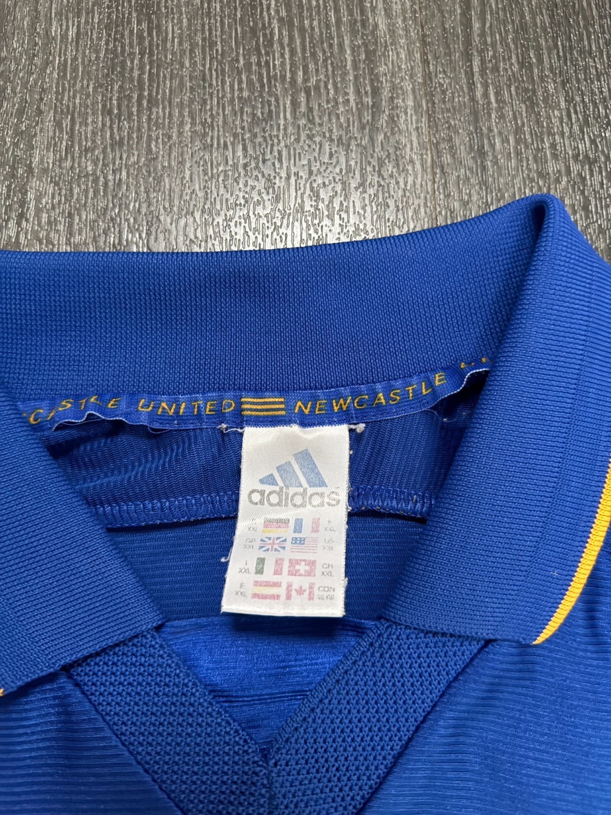 Original Adidas Newcastle United 1998/1999 Away Shirt Mens XXL 2XL2
