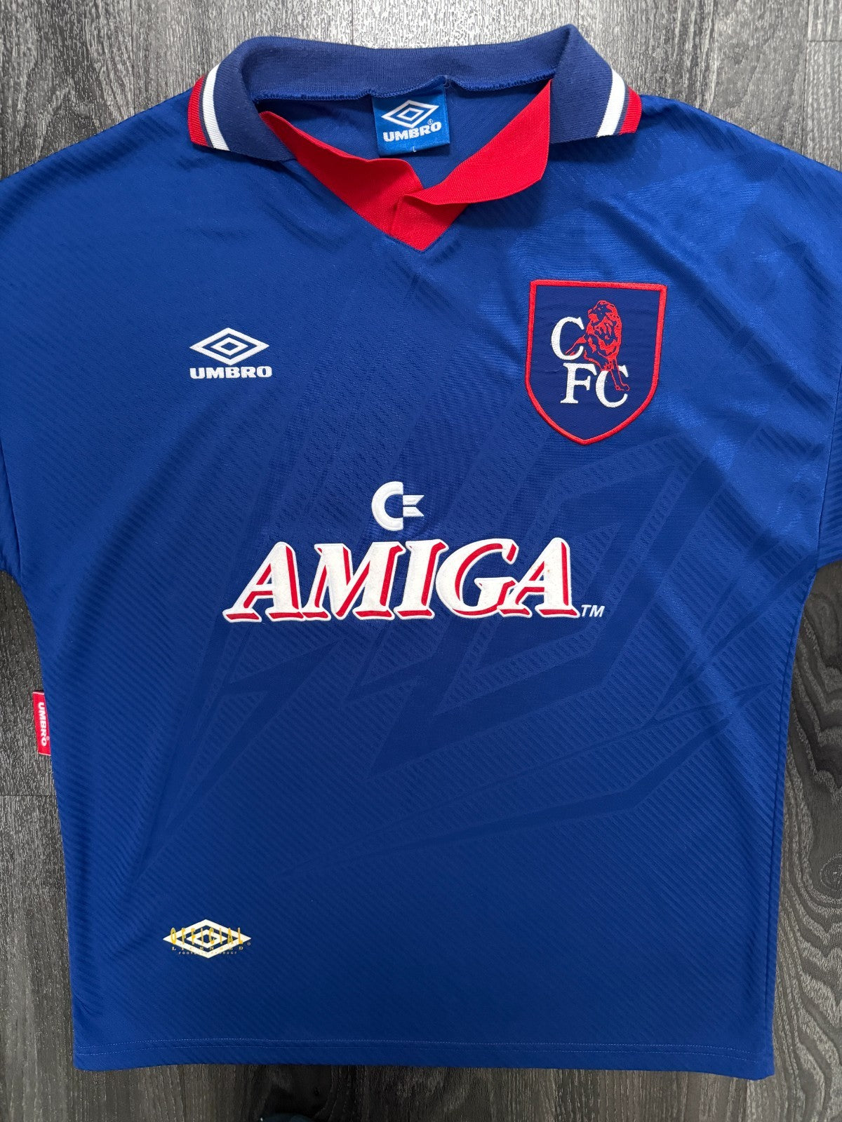 Original Umbro Chelsea 1993/1994 Home Shirt Mens Large L0