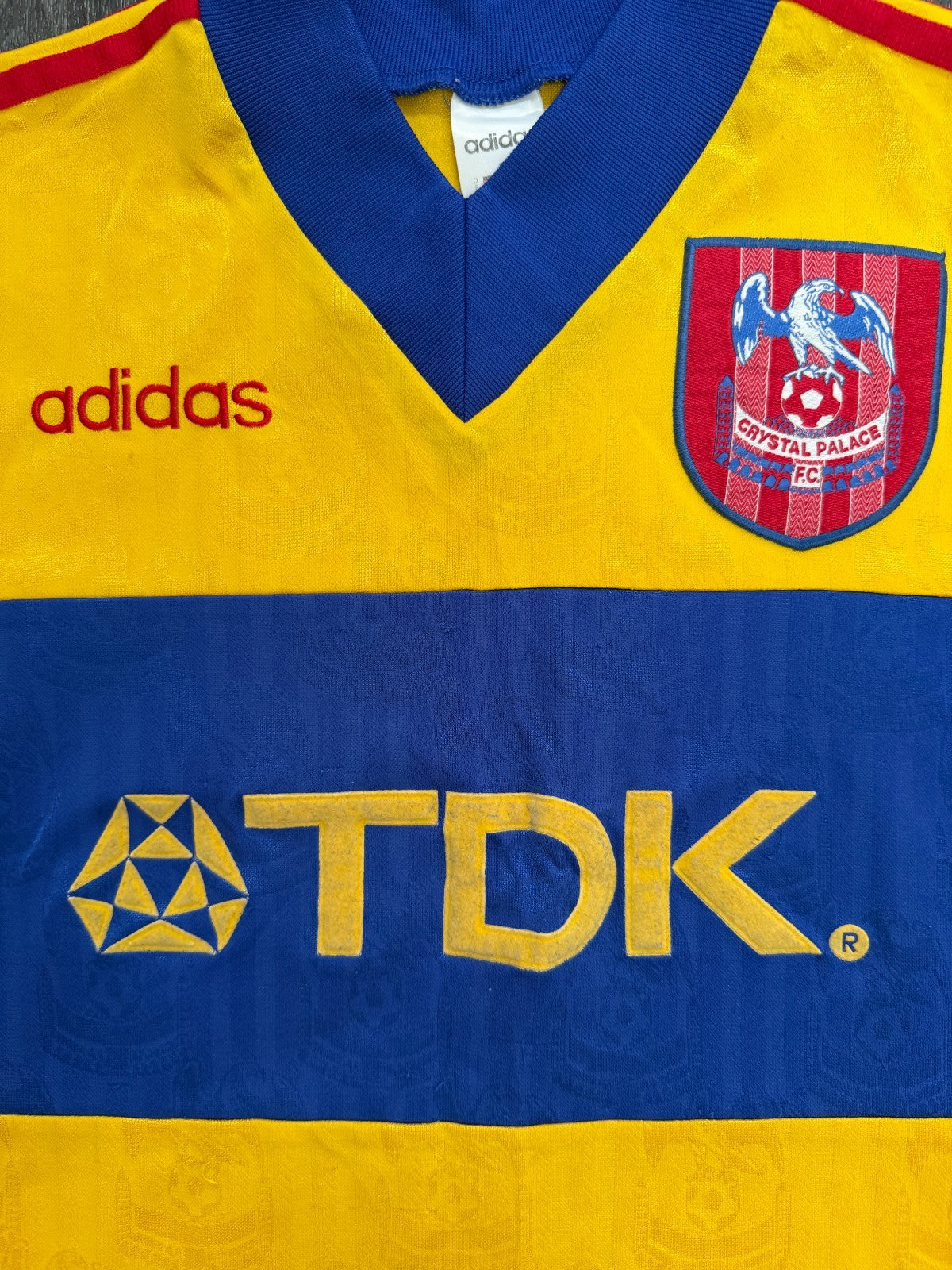 Original Authentic Adidas Crystal Palace 1997/1998 Away Shirt Mens Small1