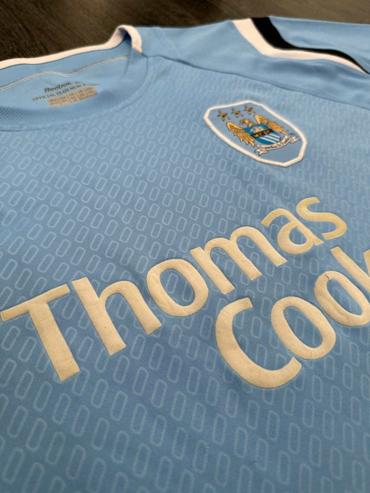 Original Reebok Manchester City 2004/2005 Home Shirt Mens XXL 2XL3