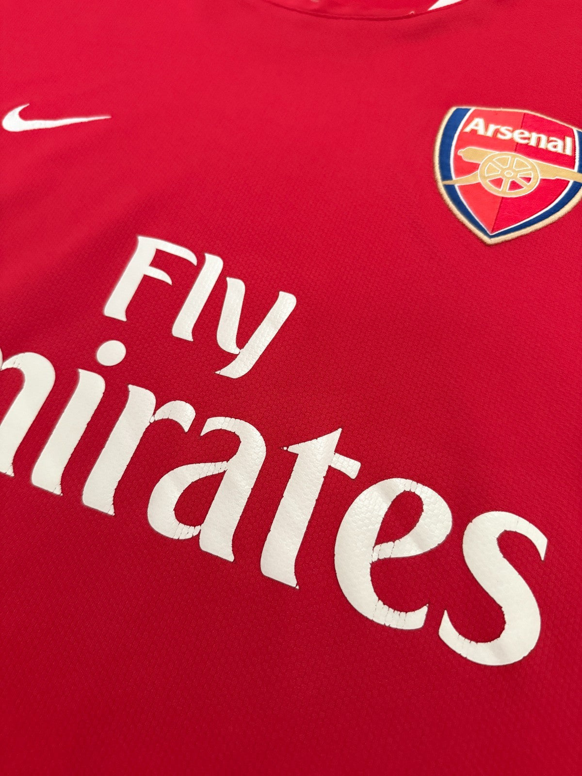 Original Nike Arsenal 2006/2007 Home Shirt Mens Extra Large4