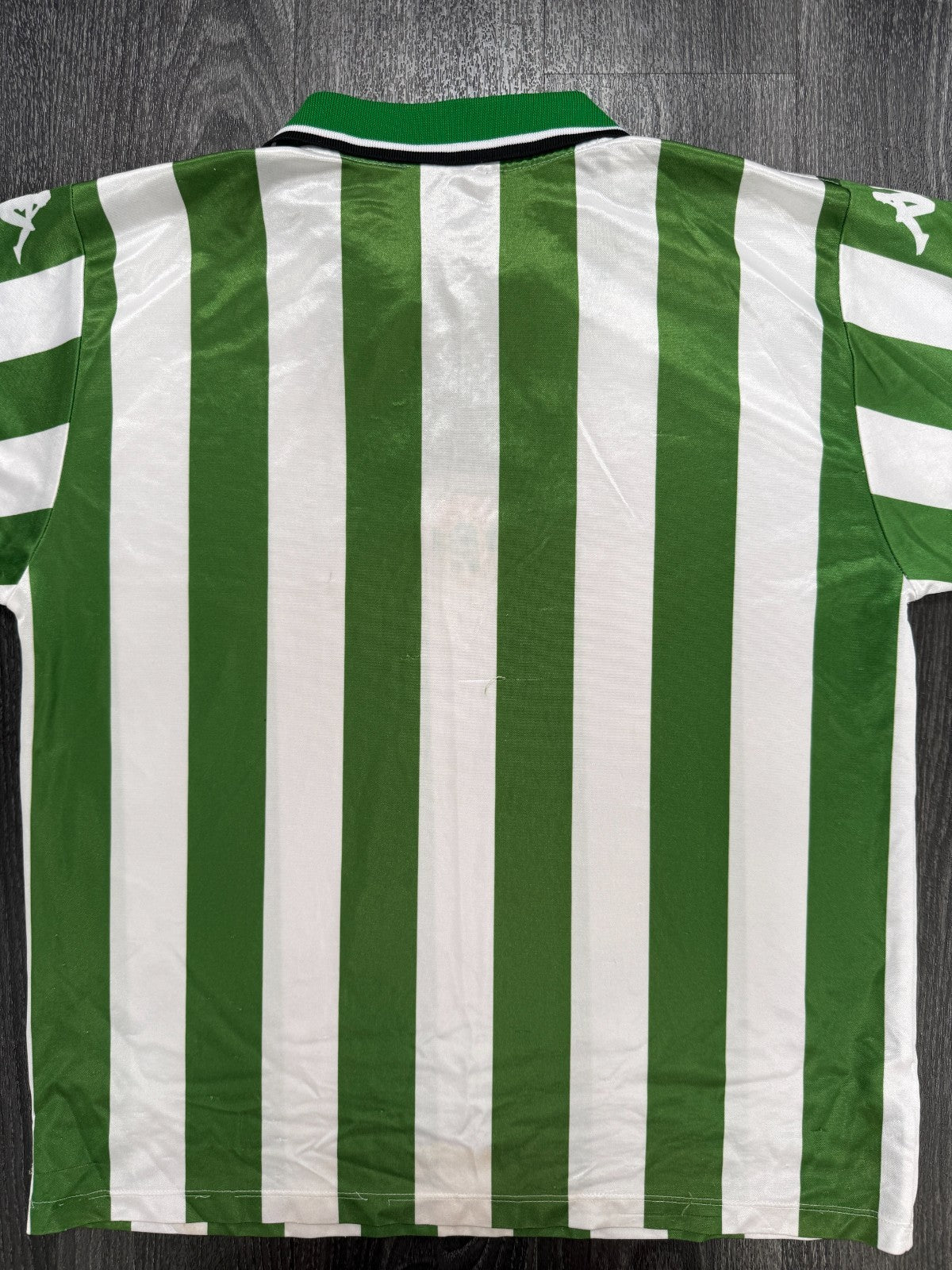 Original Authentic Kappa Real Betis 1999/2000 Home Shirt Mens Medium9