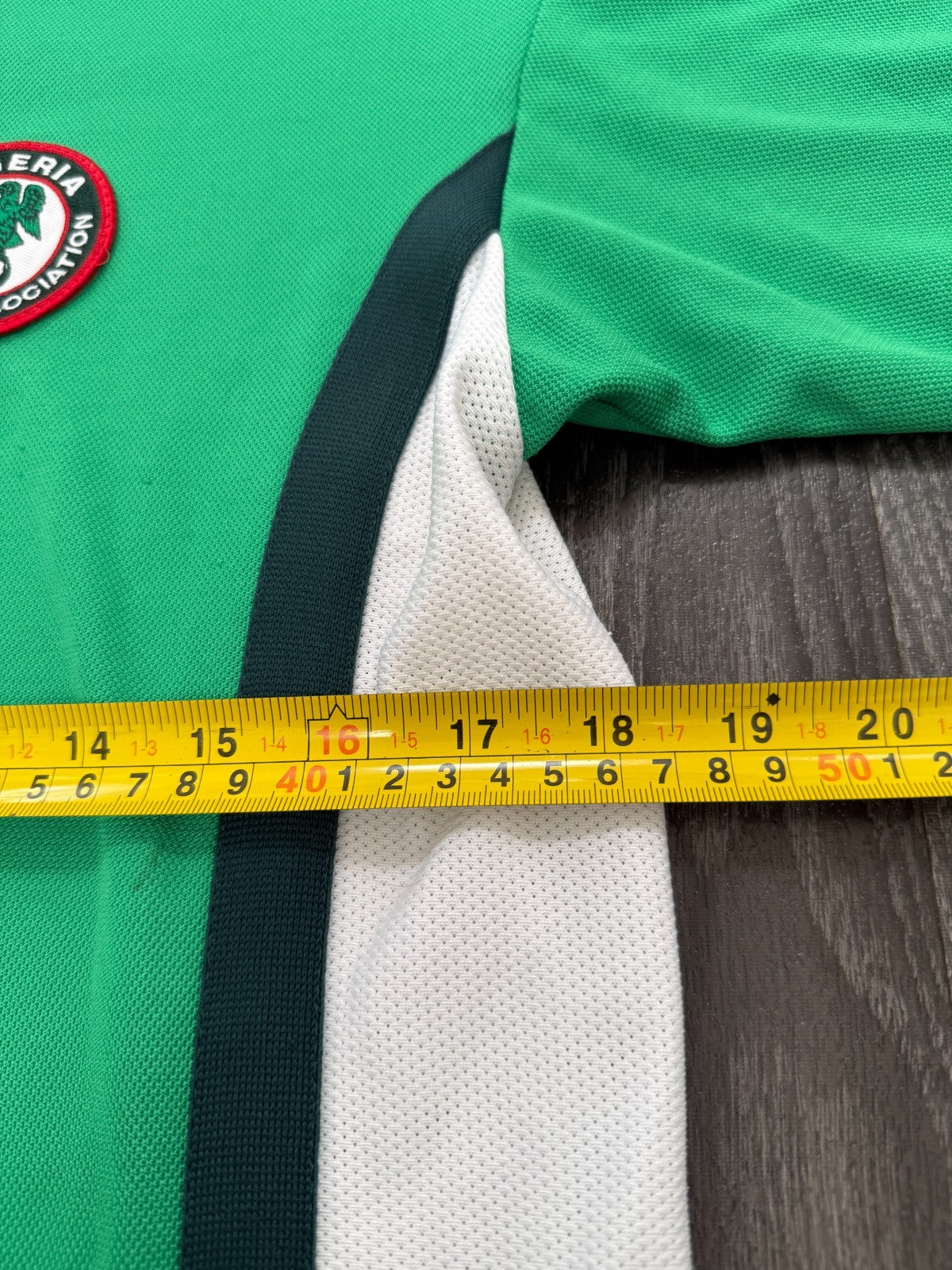 Original Authentic Nike Nigeria 1998 Home Shirt Mens Small9