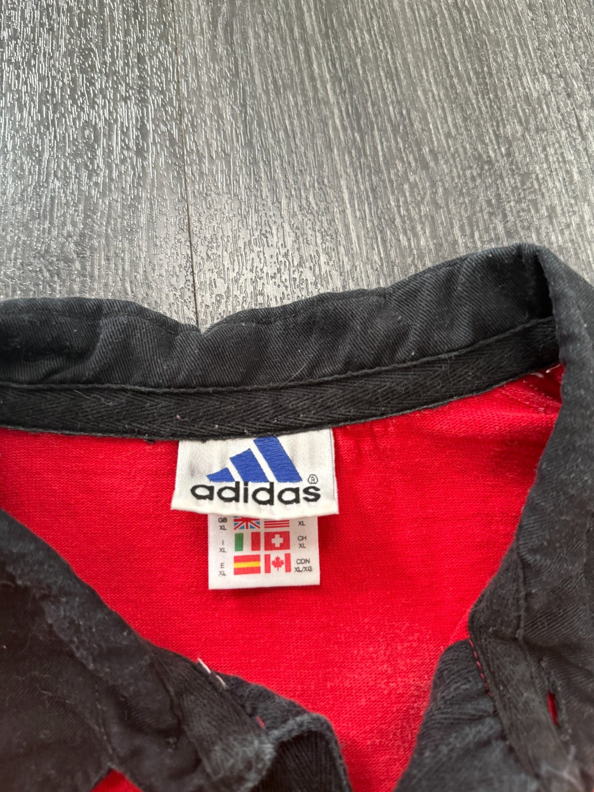 Original Adidas AC Milan 1998/1999 Long Sleeve Training Shirt Mens Extra Large2