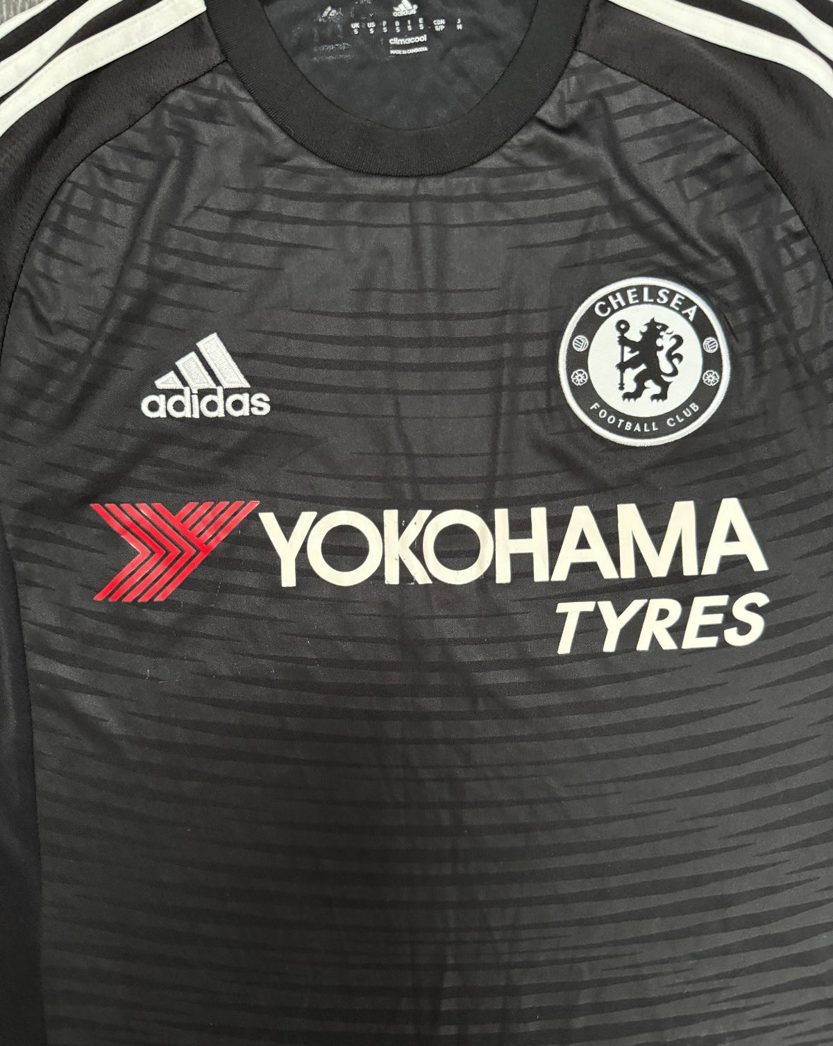 Original Authentic Adidas Chelsea 2015/2016 Third Shirt Mens Small1