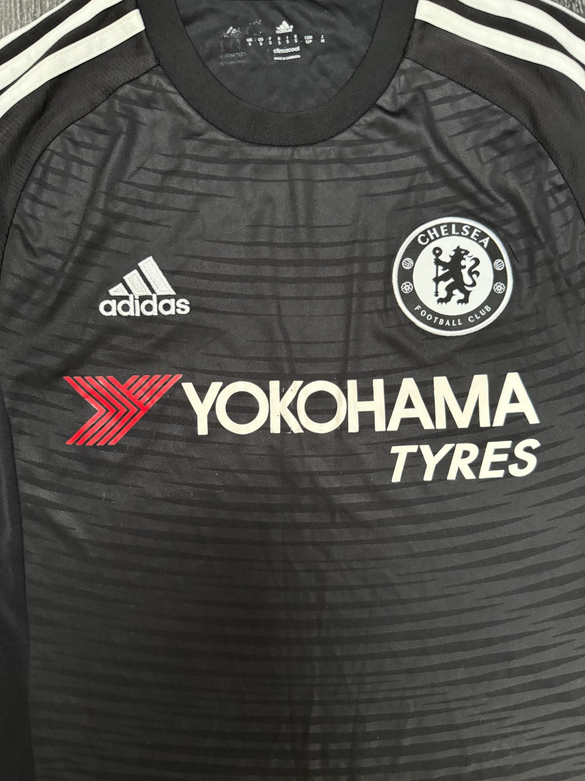 Original Authentic Adidas Chelsea 2015/2016 Third Shirt Mens Small1