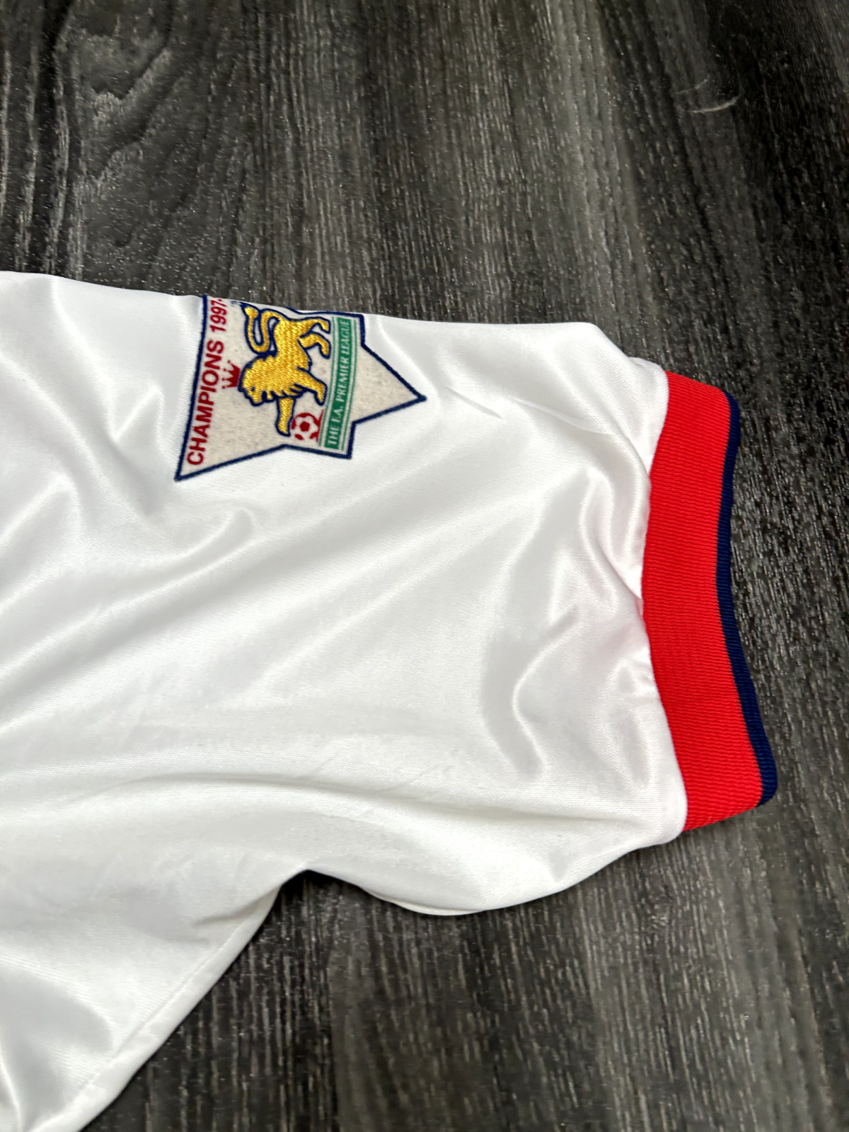 Original Authentic Nike Arsenal 1998/1999 Home Shirt Petit 17 Mens Extra Large12