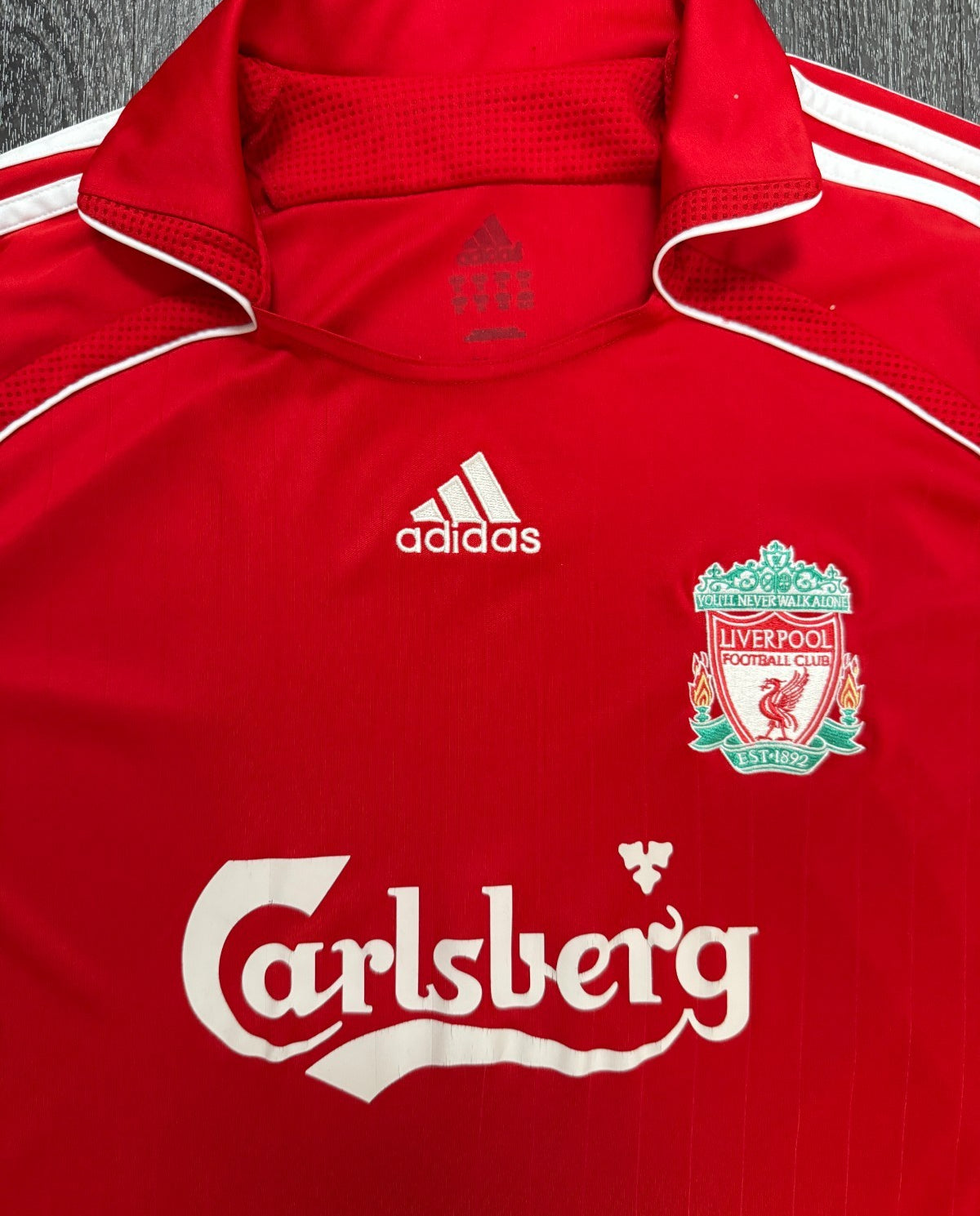 Original Adidas Liverpool 2006/2007 Home Shirt Mens Extra Large XL1
