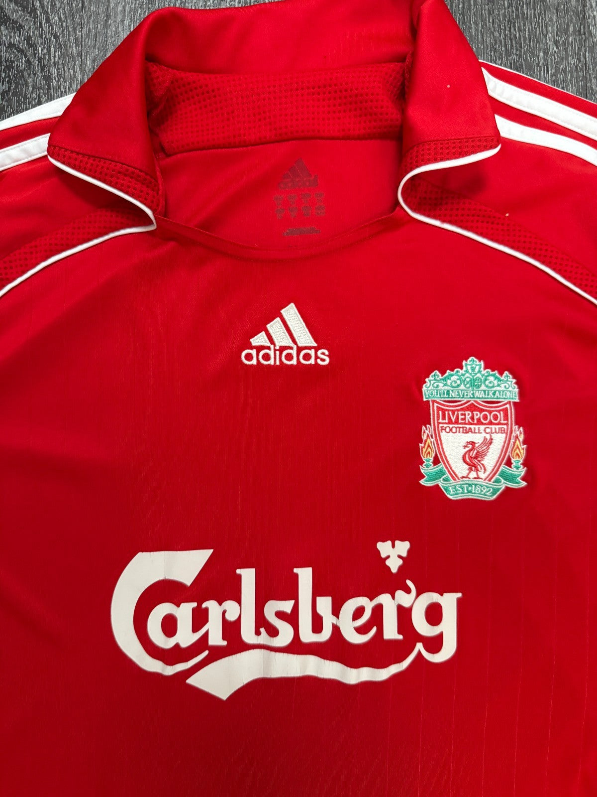 Original Adidas Liverpool 2006/2007 Home Shirt Mens Extra Large XL1
