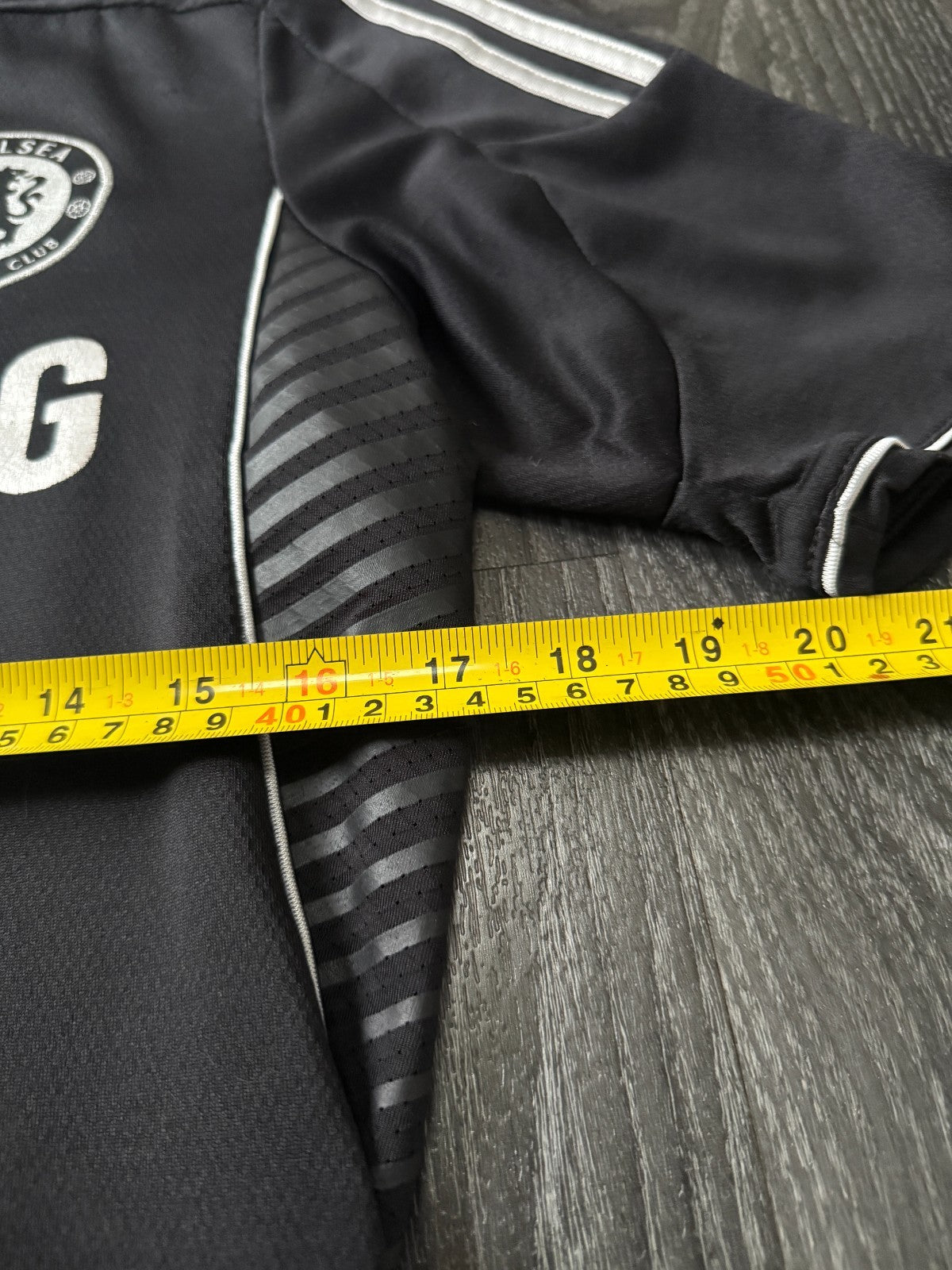 Original Adidas Chelsea 2013/2014 Third Shirt ZOLA 25 Mens Small S8