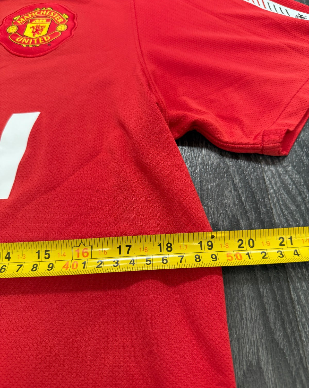 Original Authentic Nike Manchester United 2010/2011 Home Shirt Mens Medium4